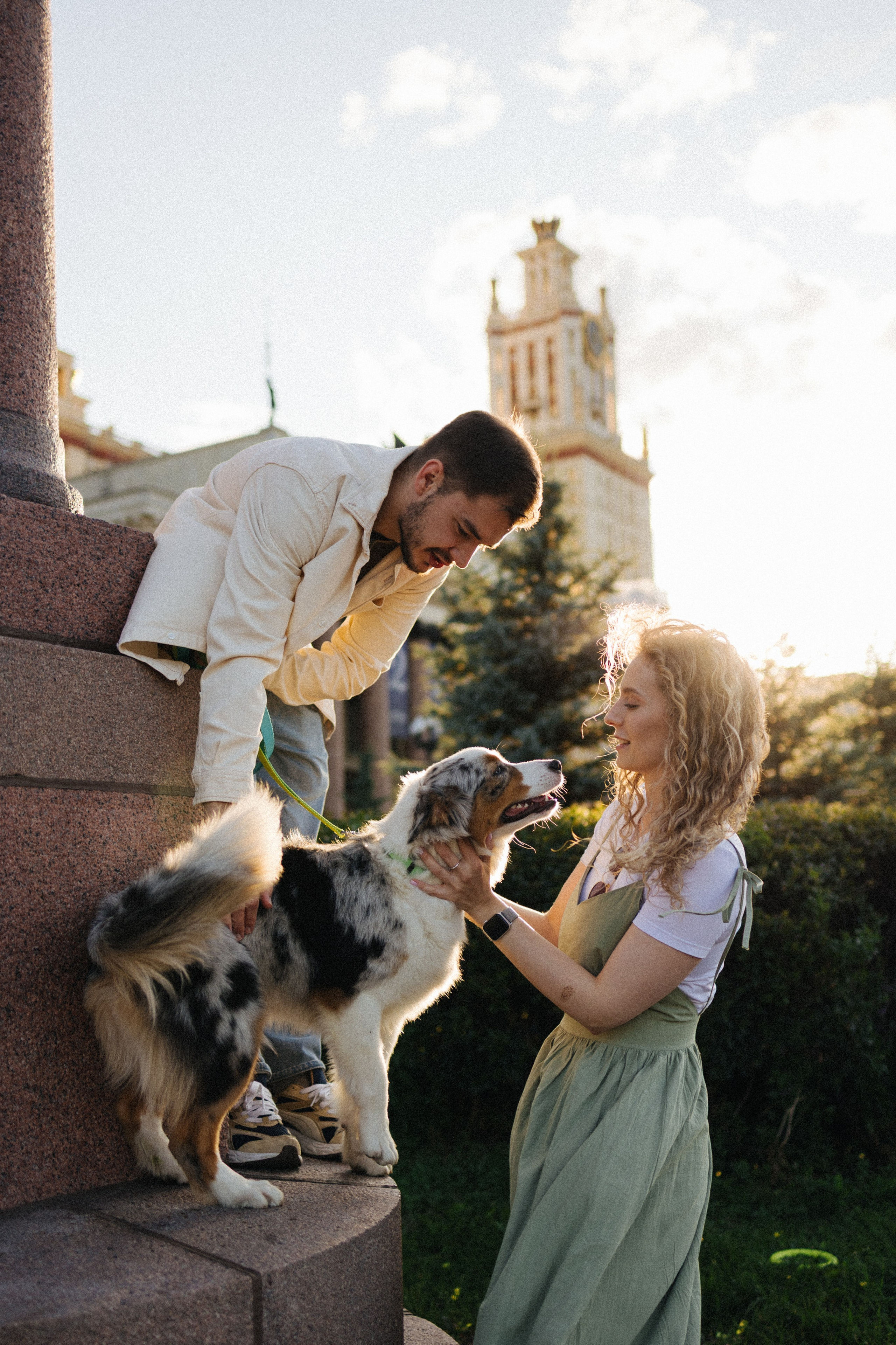 Настя, Влад и Лэйк. Фотораф — анималист Мария Шистка