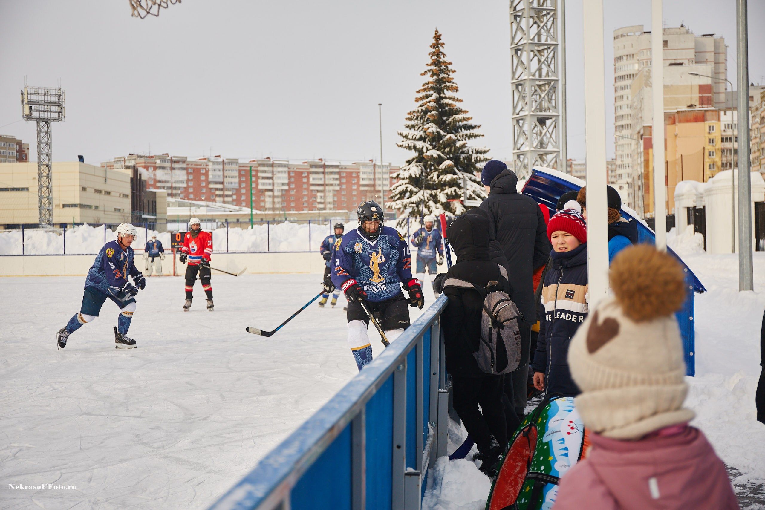 Турнир по хоккею «Русская классика» в рамках Офицерской хоккейной лиги. Спортивный фотограф Некрасов Денис