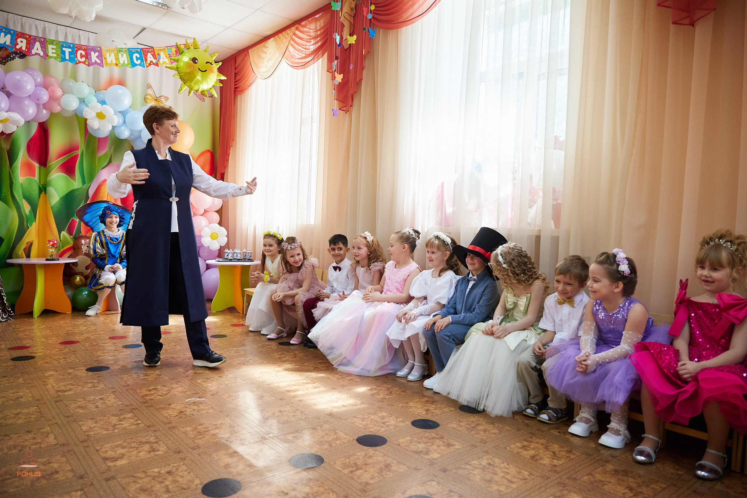 Выпускной детский сад. Спортивный фотограф Некрасов Денис
