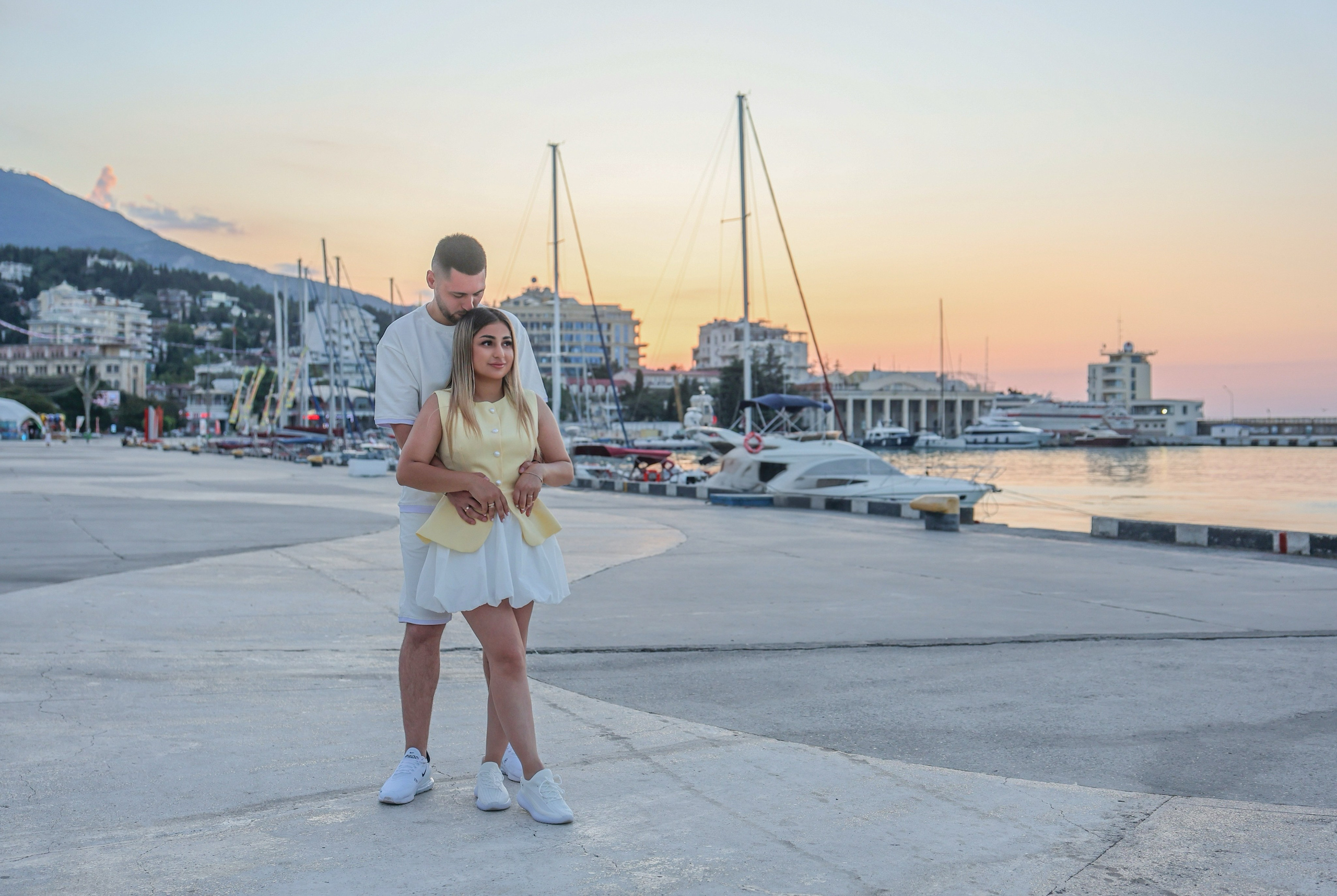 Набережная Ялты. Фотограф в Ялте