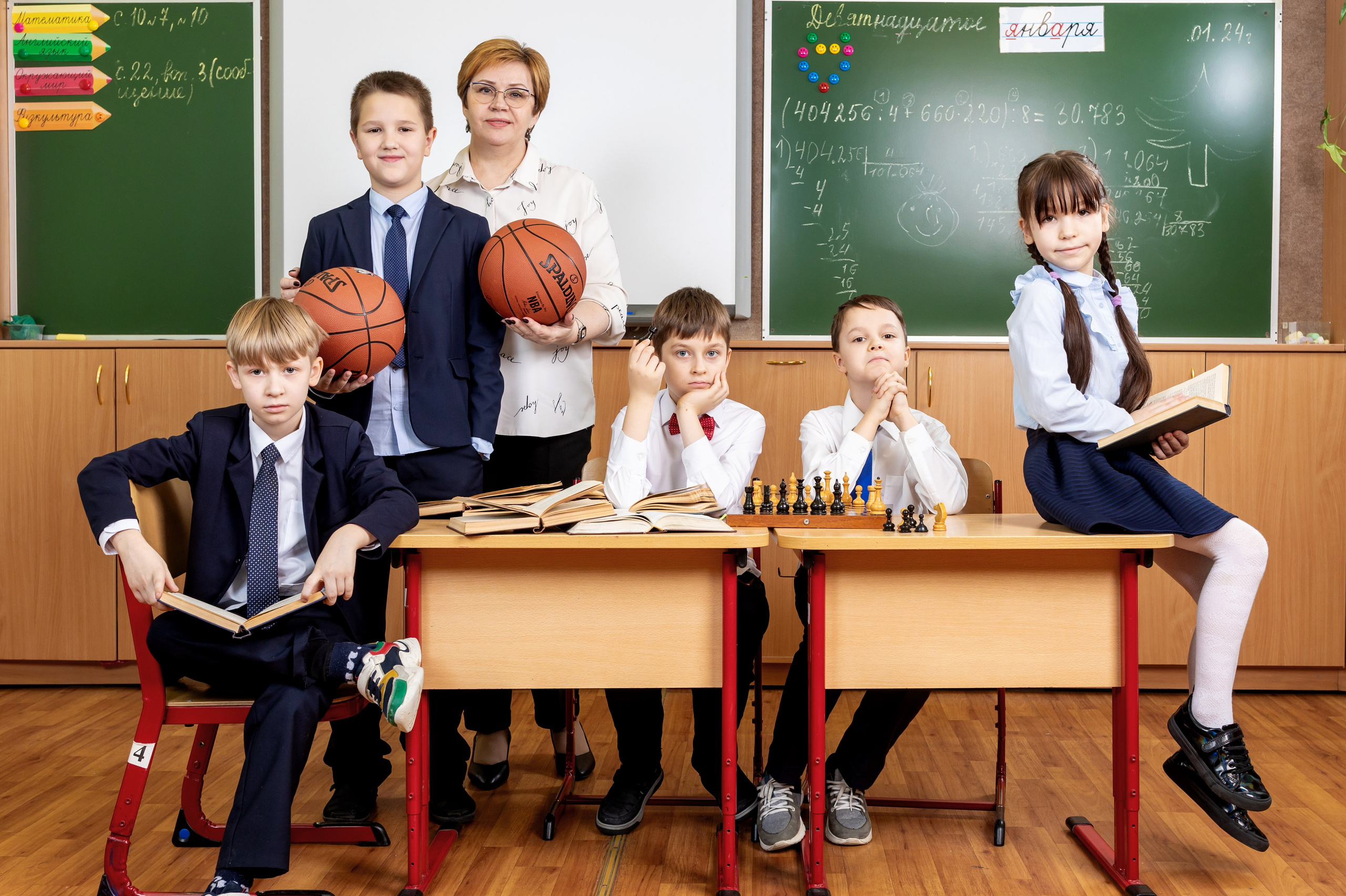 Один день в школе