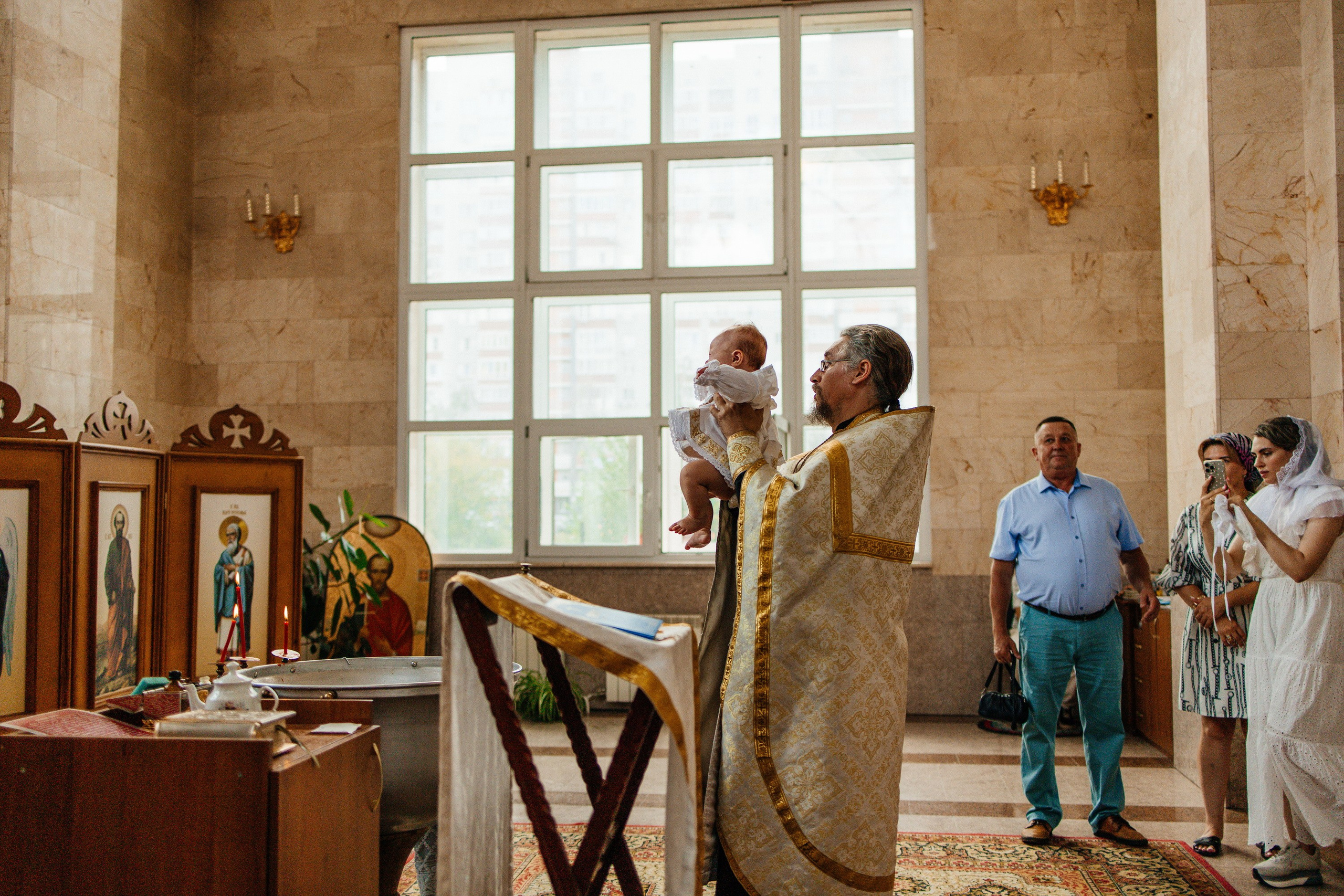 Таинство крещения. Семейный фотограф в Самаре Елена Ефимова