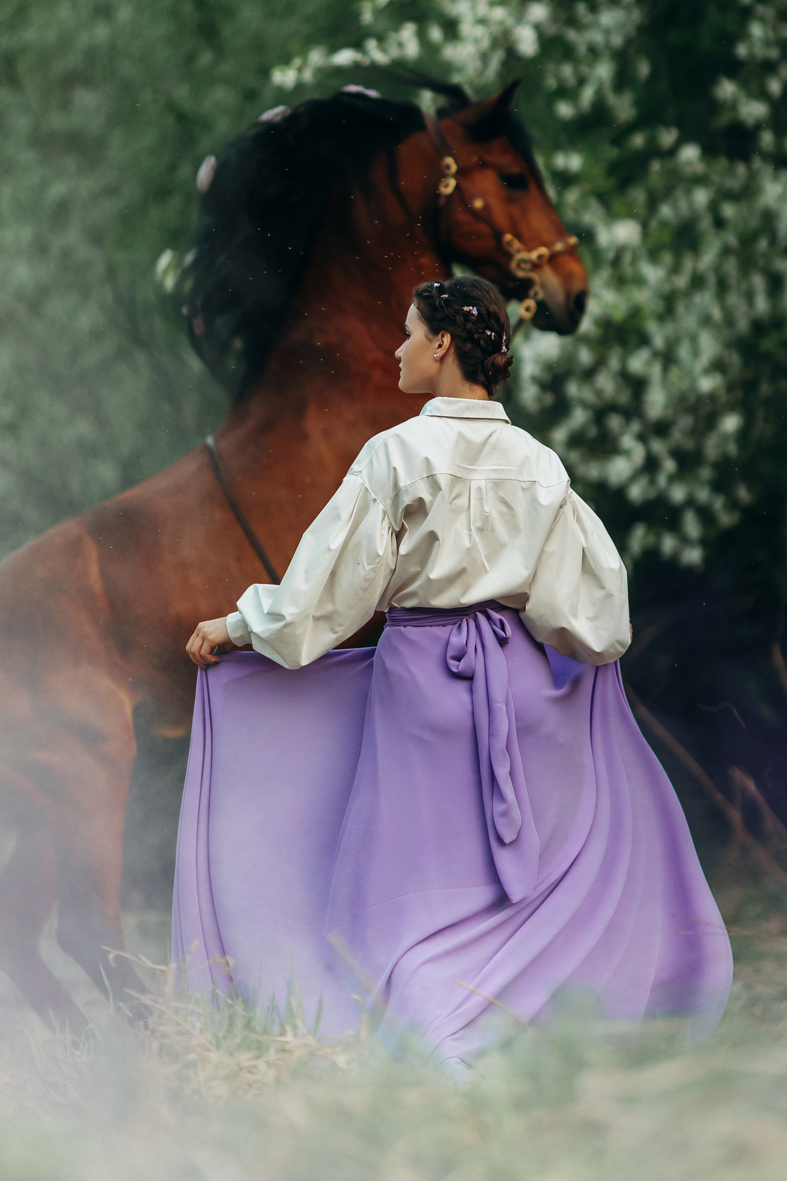 Настюшка. Анна Молчанова конный фотограф в Тюмени | фотосессии с лошадьми Тюмень