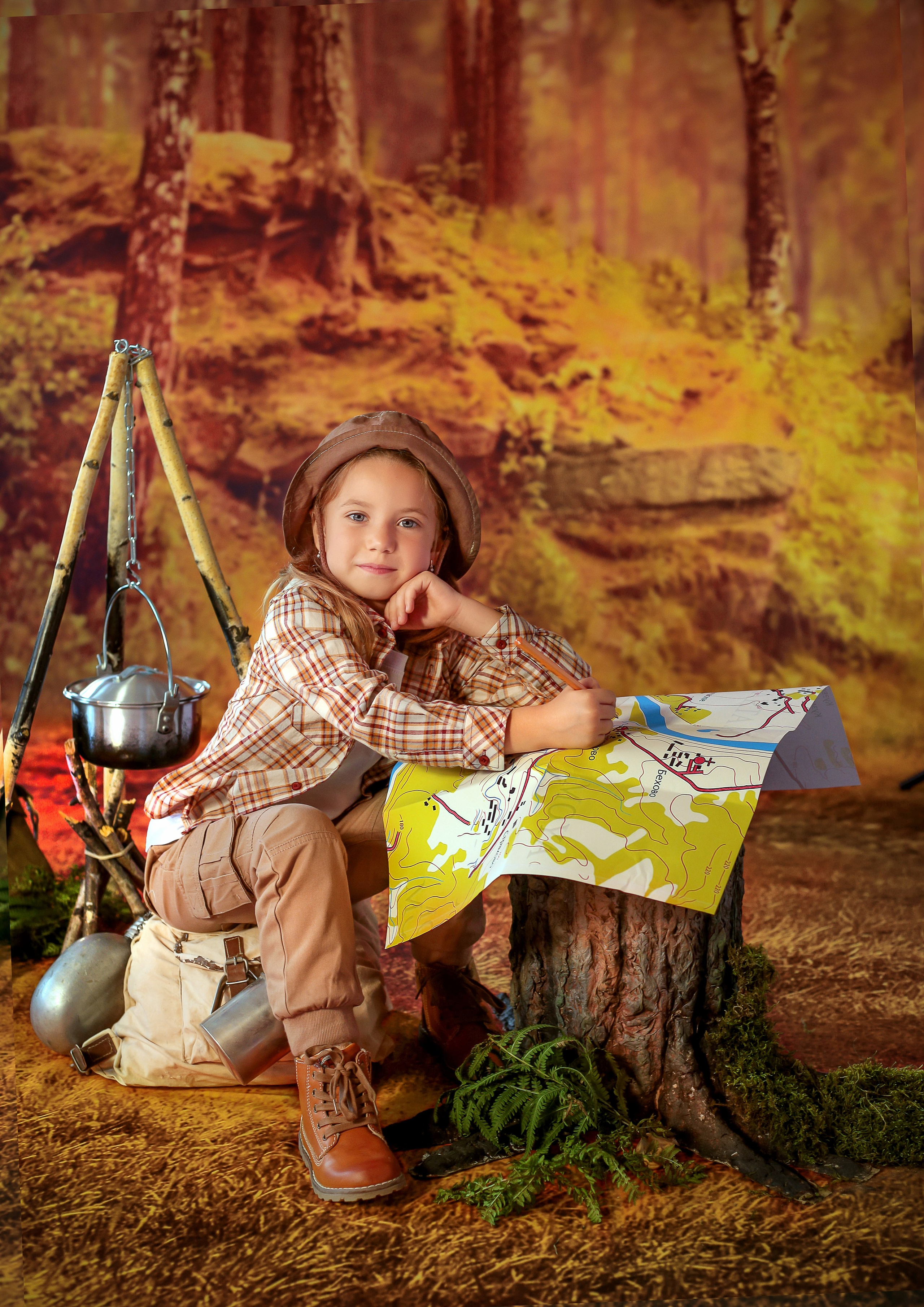 Фотосессия Поход 2022 год. Фотограф в детский сад Елена Колчева Новокузнецк