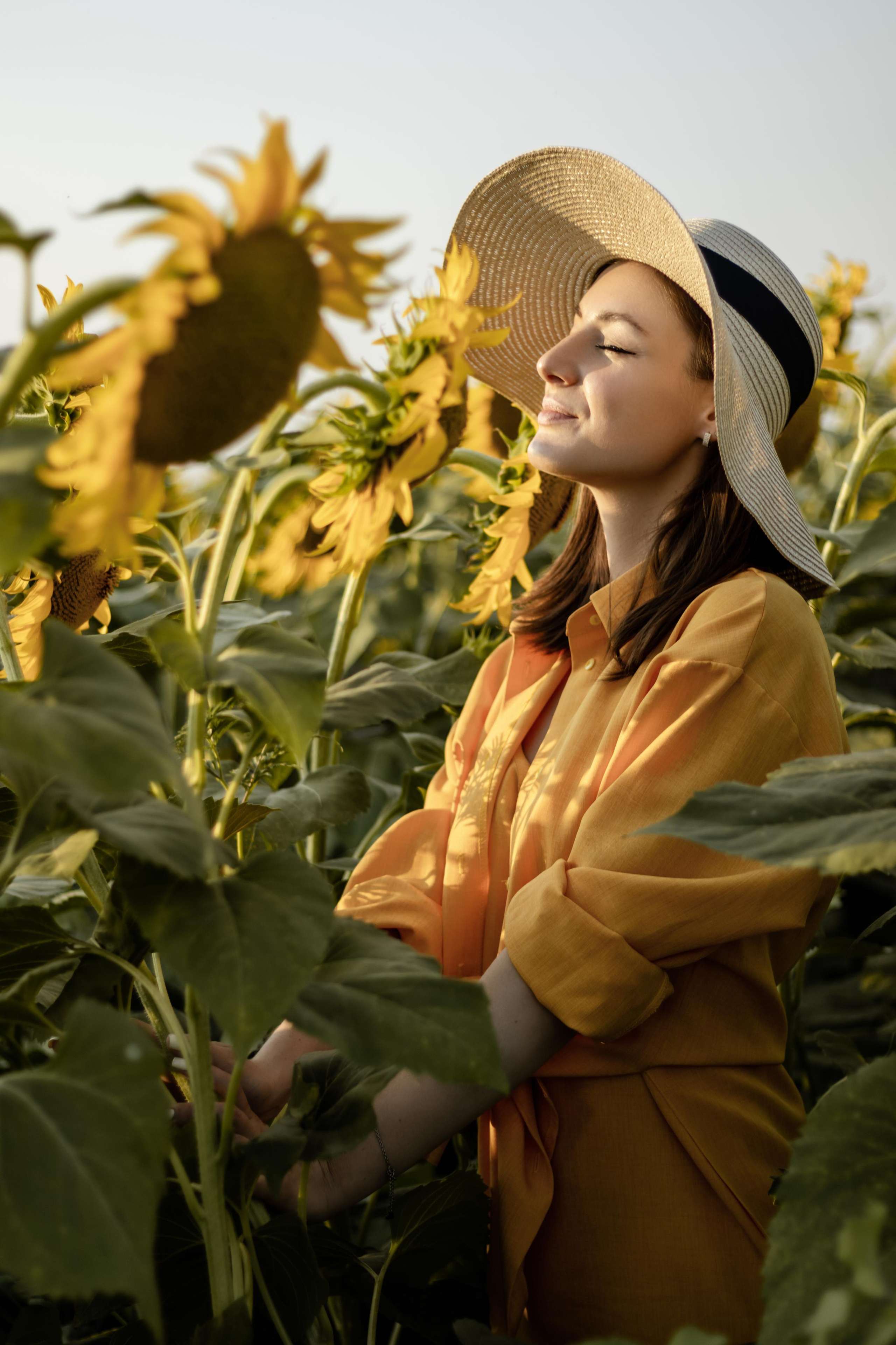 "В подсолнухах"