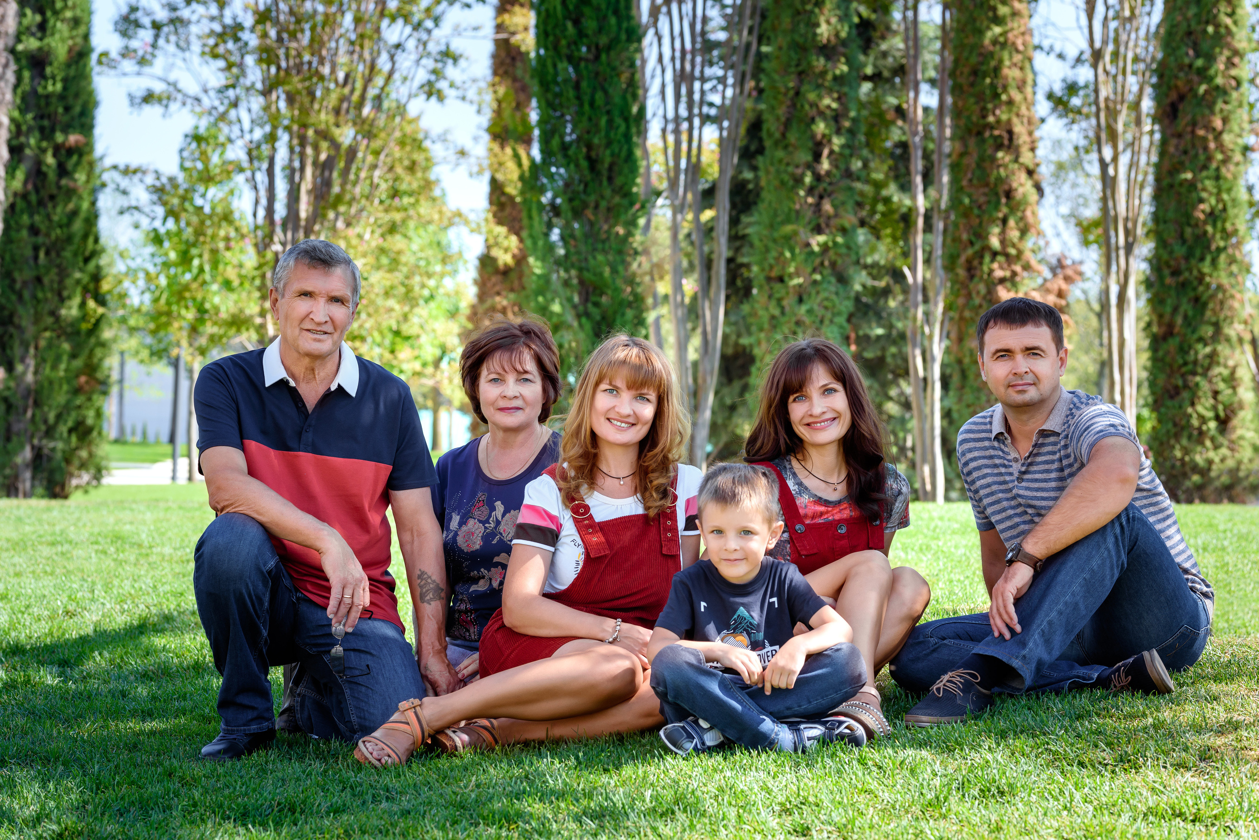 Семейная фотосессия в парке Краснодар. Мария Прищеп. Профессиональный фотограф в Краснодаре
