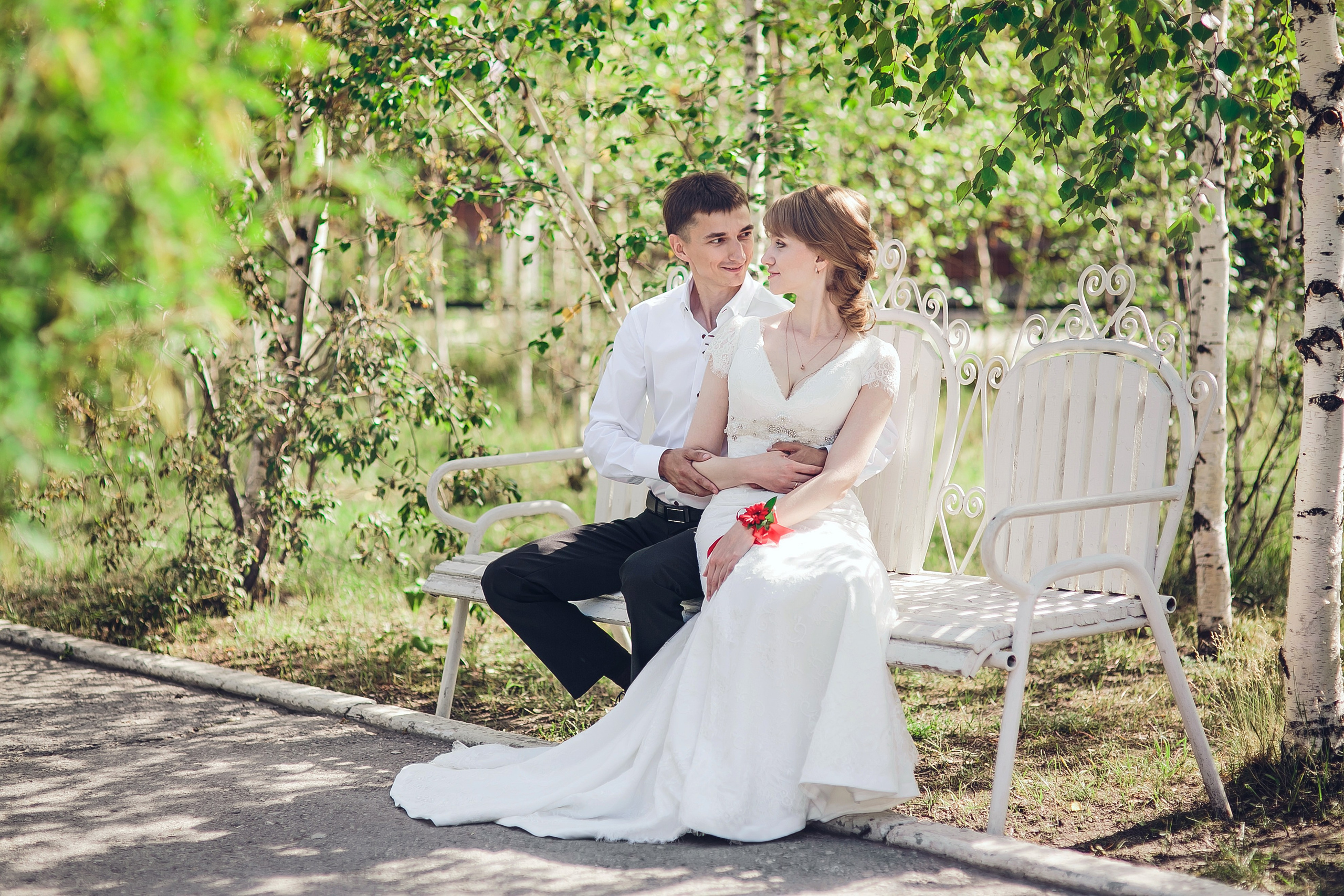 Летнее свадебное фото. Фотограф Надежда Куин, Якутск