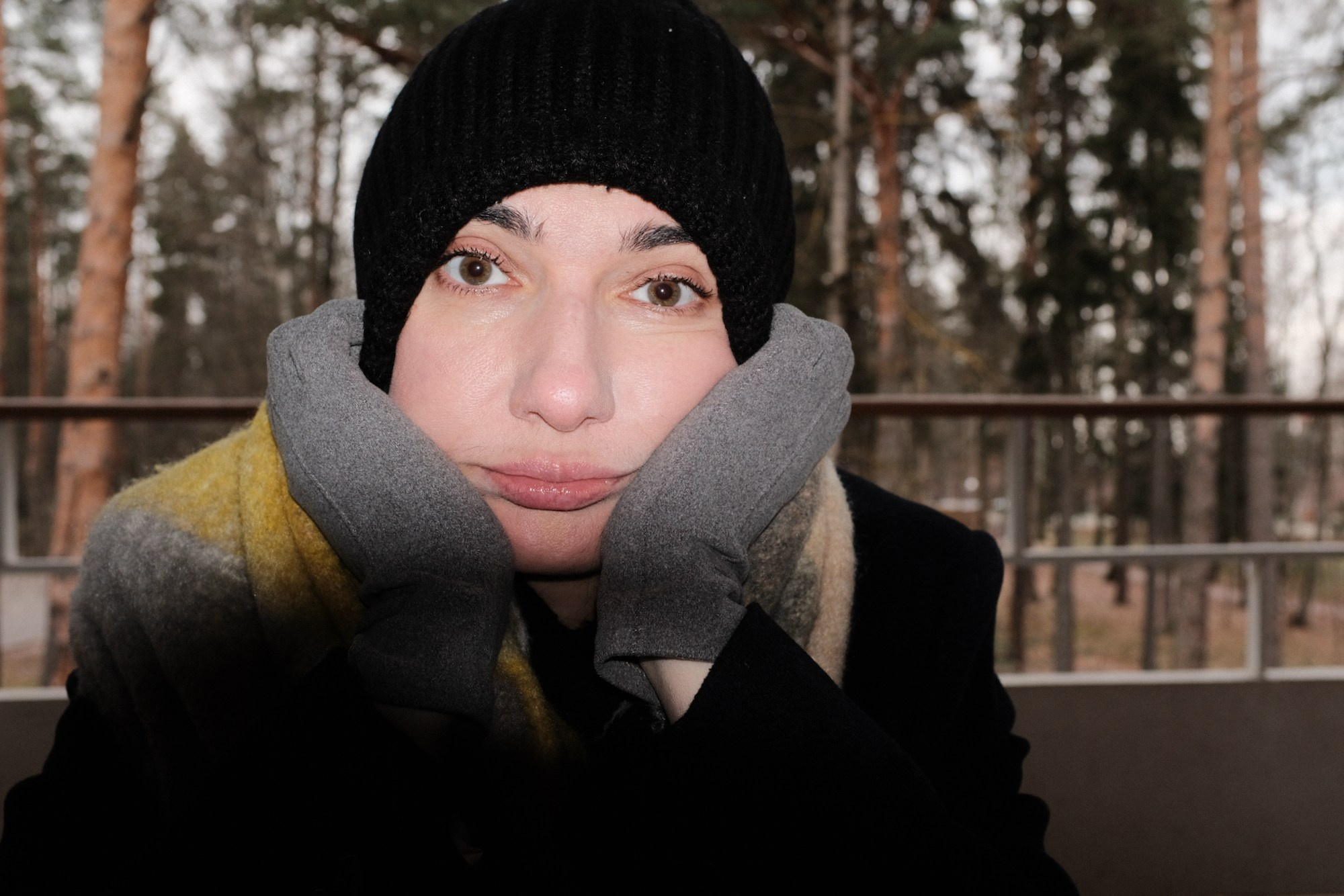 Настя в Переделкино. Дмитрий Бречалов