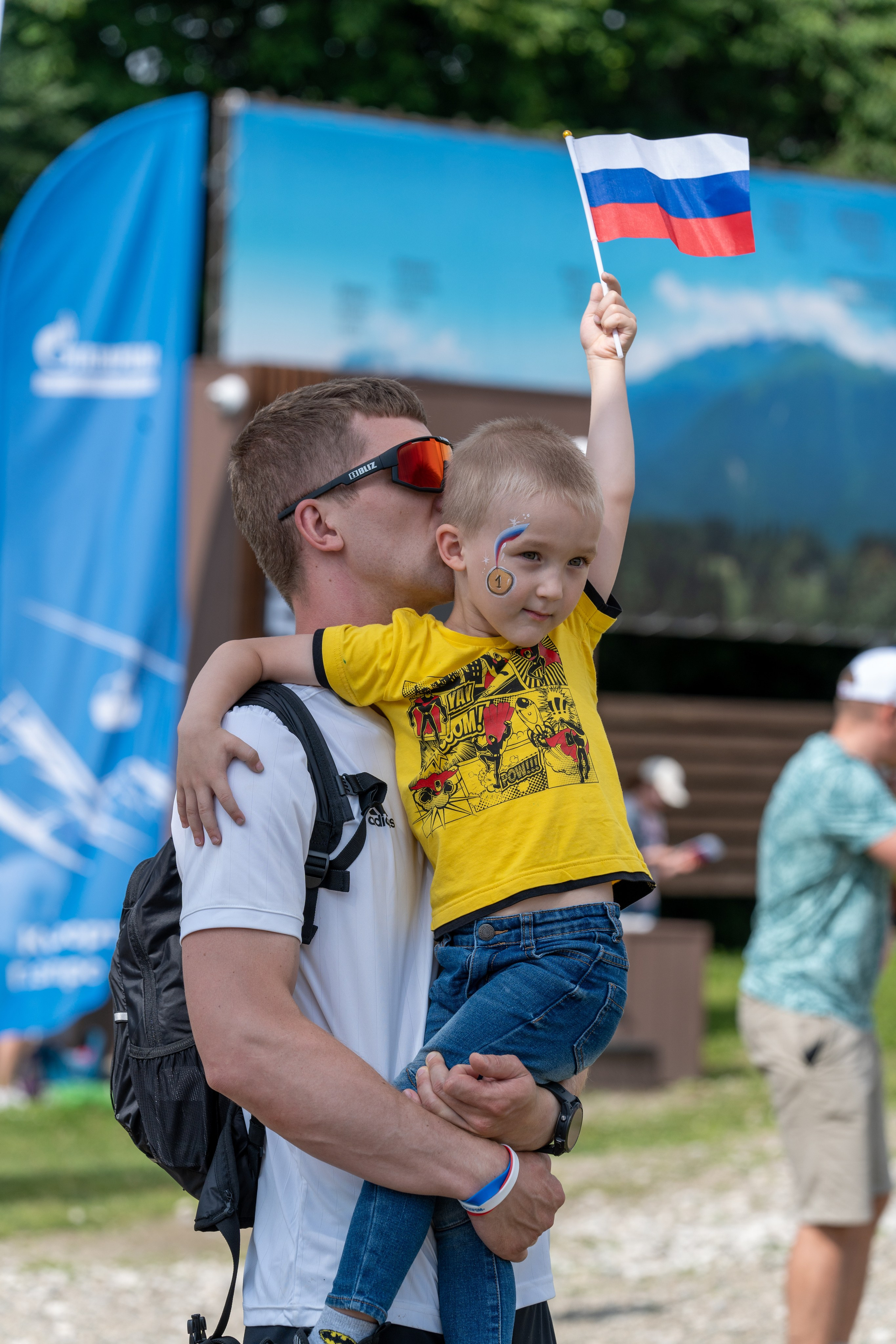 День России на курорте Газпром 2023. Репортажный фотограф в Красной Поляне и Сочи Павлюченко Екатерина