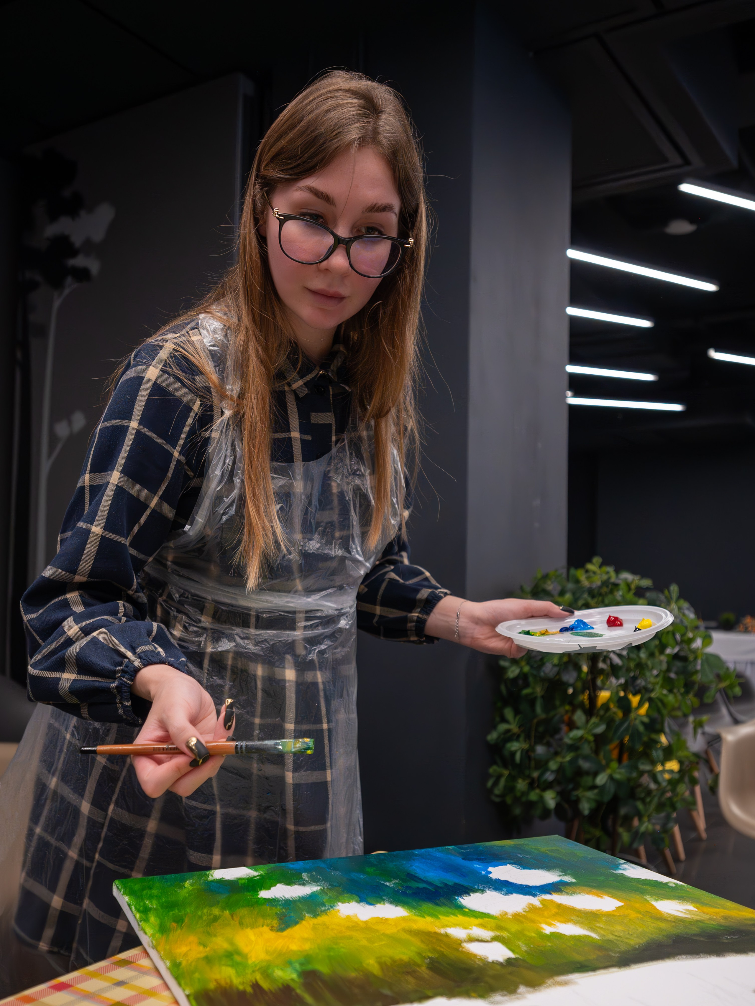 MICE мероприятие — мастер класс по акварели. Репортажный фотограф в Красной Поляне и Сочи Павлюченко Екатерина