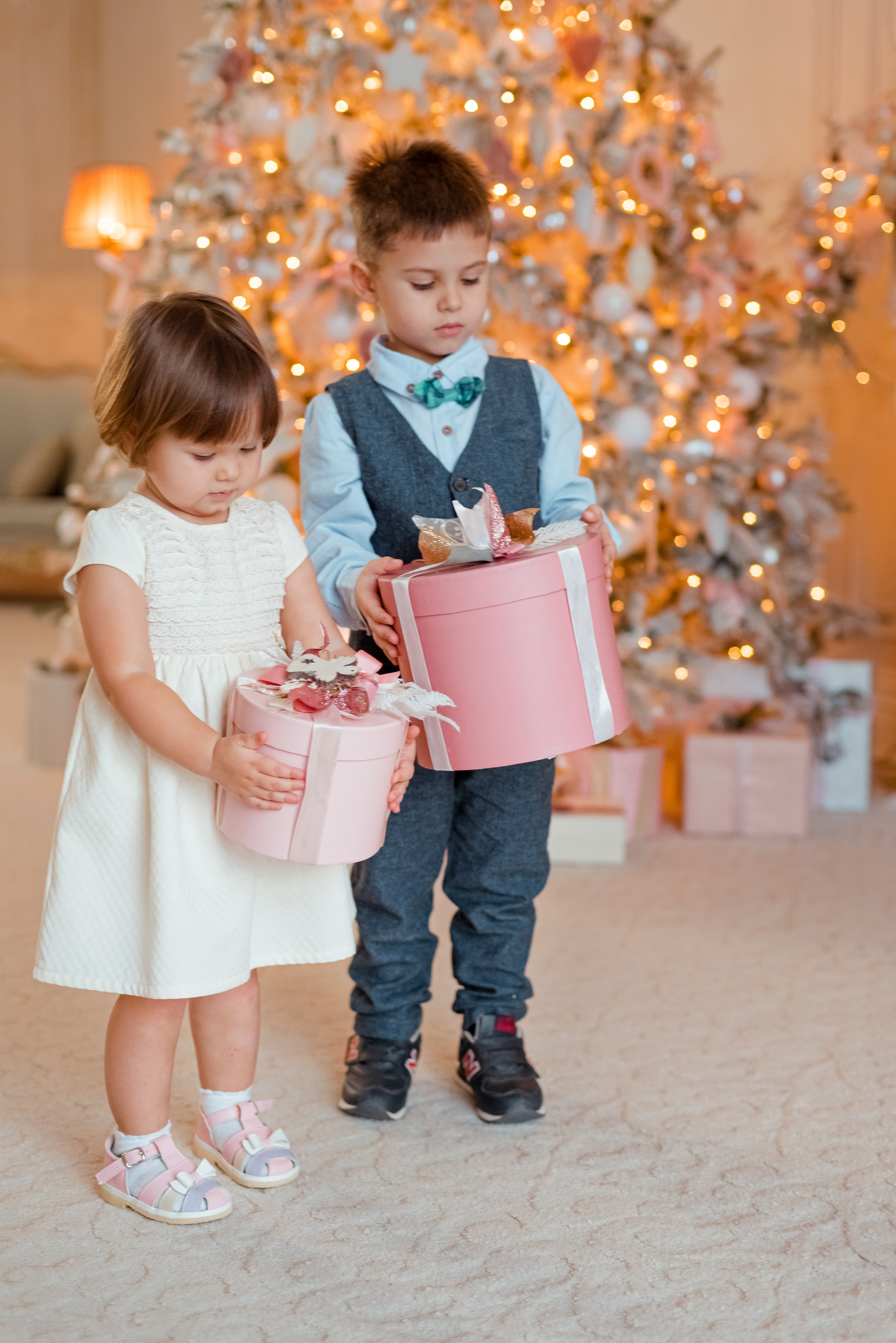 Семейная новогодняя фотосессия. Фотограф Юлия Кондратьева