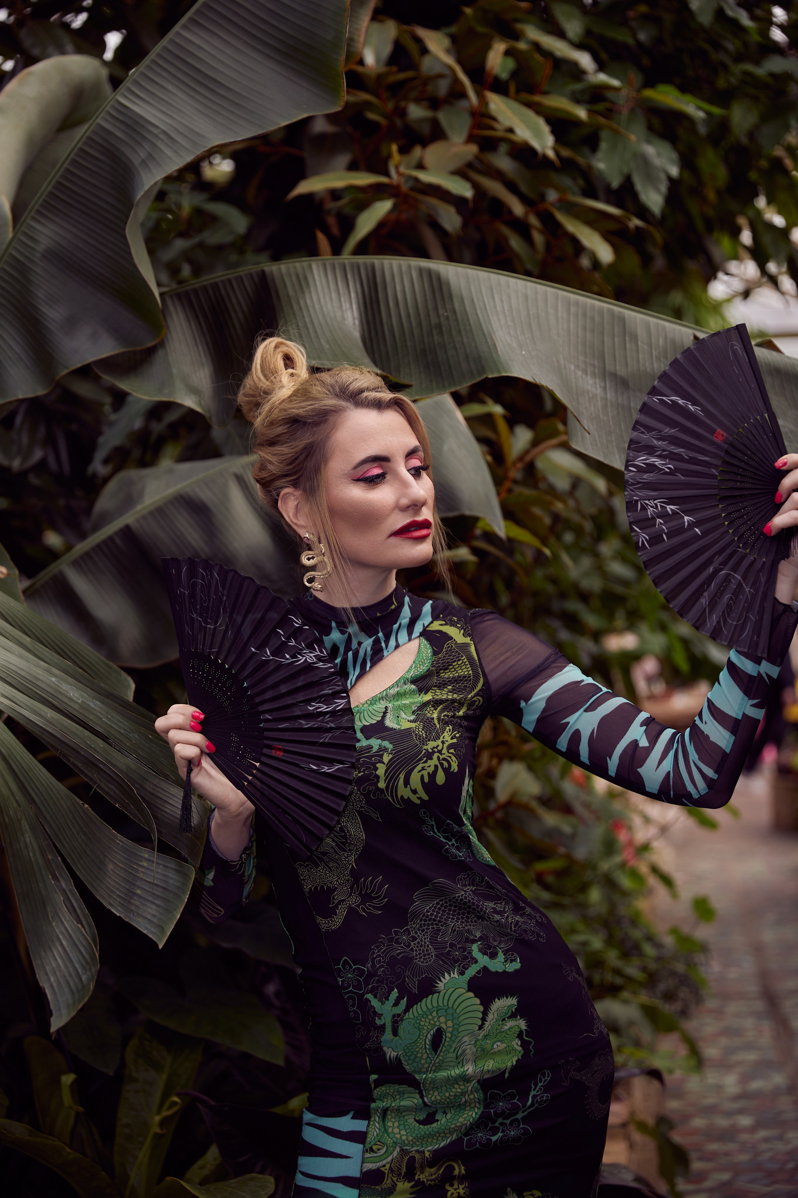 Марина, ботсад. Фотограф женского портрета, беременности и материнства Харькова Елена