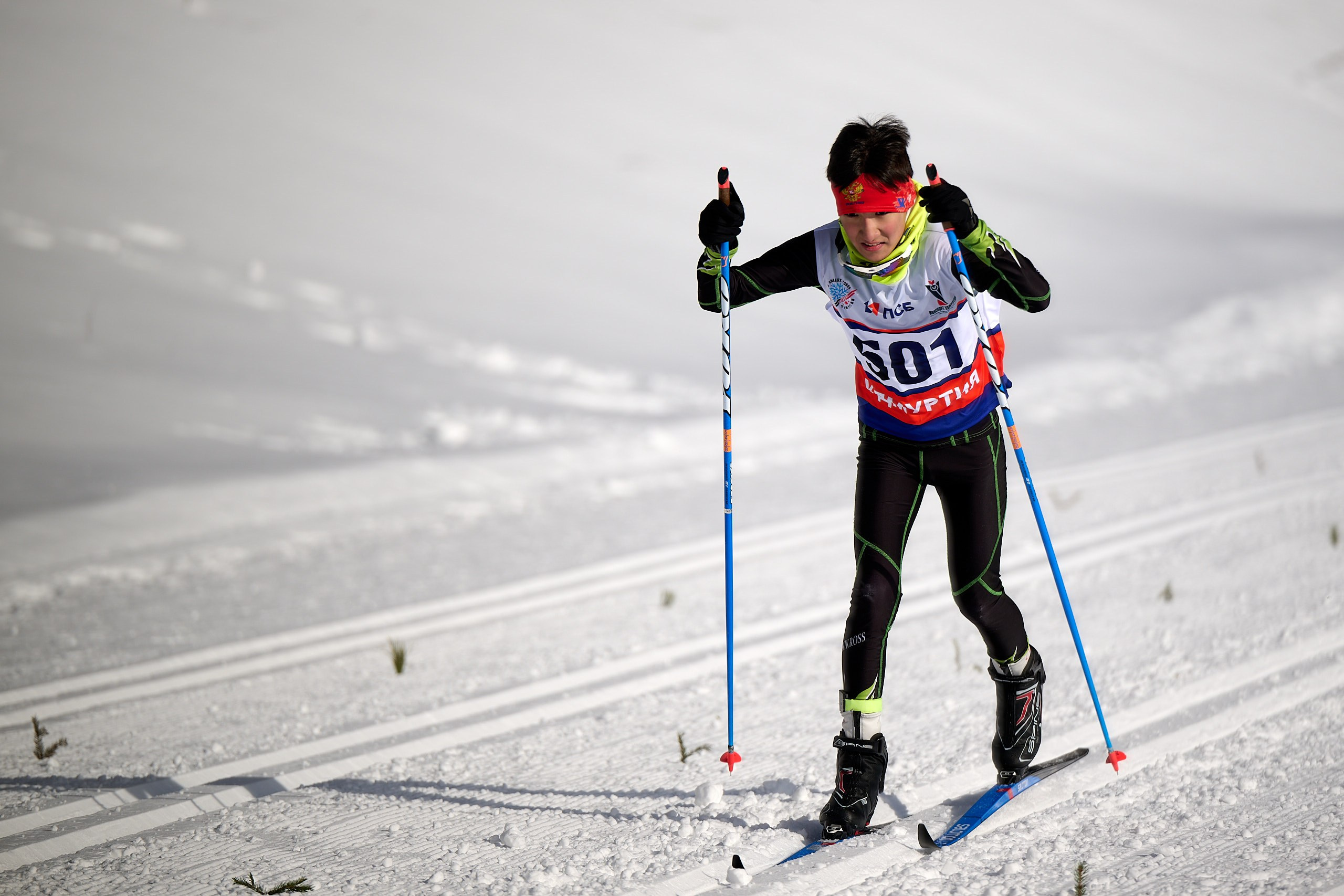 Всероссийские соревнования по лыжным гонкам «Пионерская правда». Ижевс. Спортивный репортажный фотограф в Ижевске Сергей Мерзляков