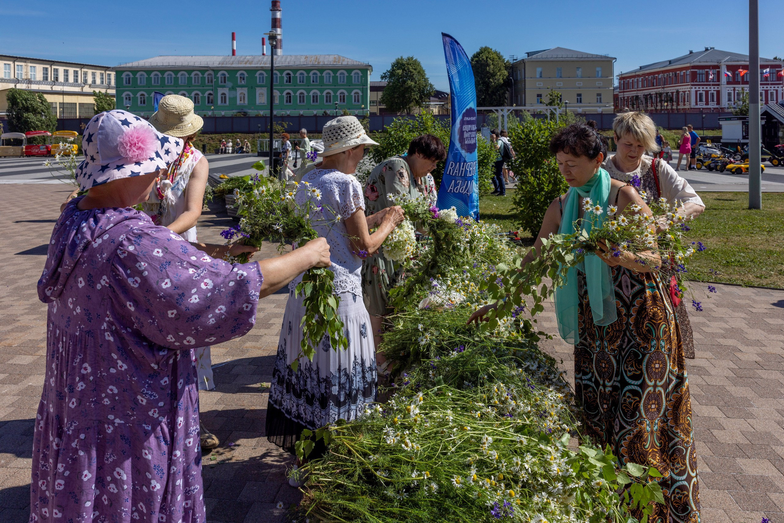 Фестиваль «Ромашковый хоровод». Северная ходьба. Фотограф в Туле Крупский АнДРей. Фотостудия «КАДР71» в Туле