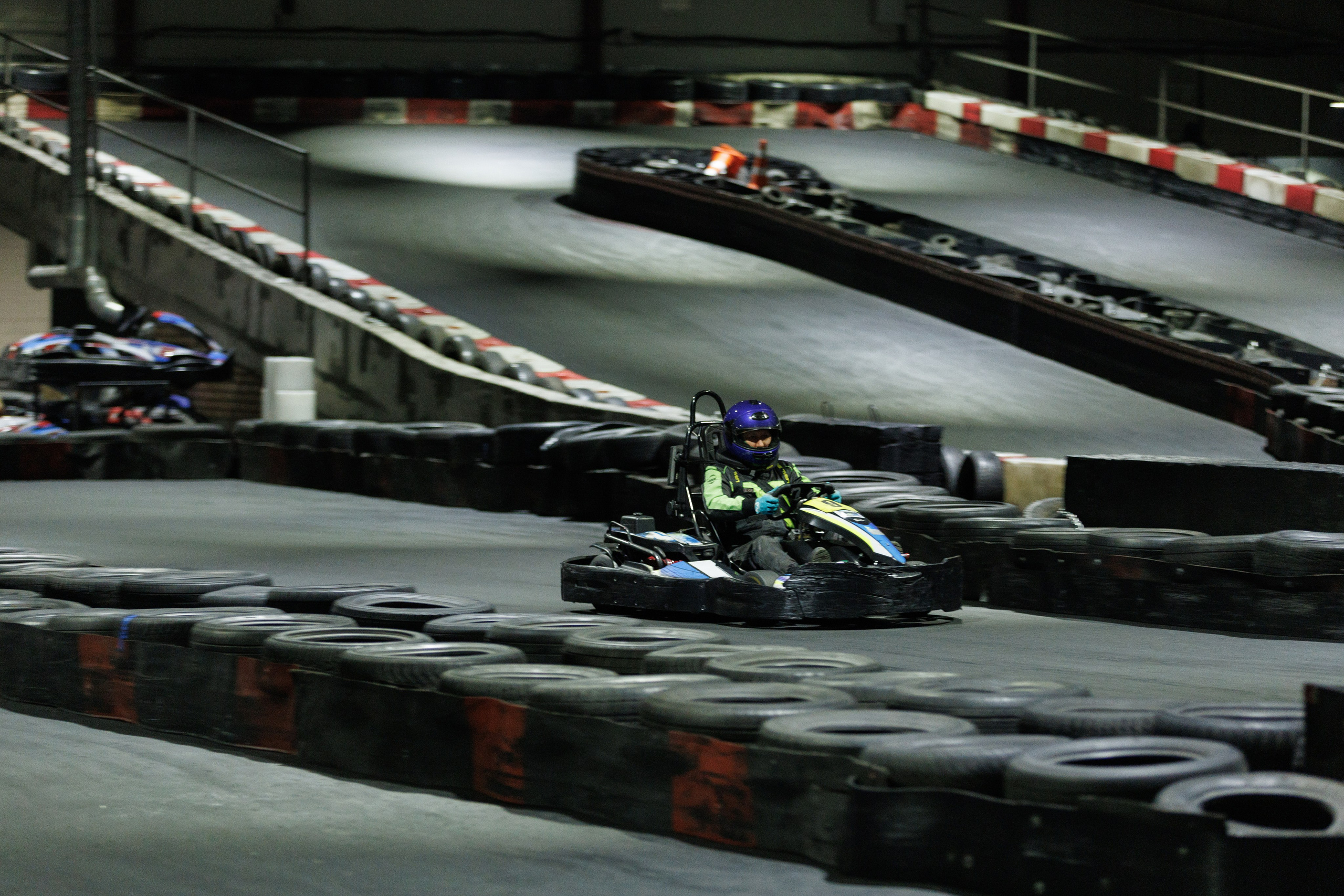 Turba karting hall — корпоративные соревнования. Контент для бизнеса в Екатеринбурге Полдень Медиа