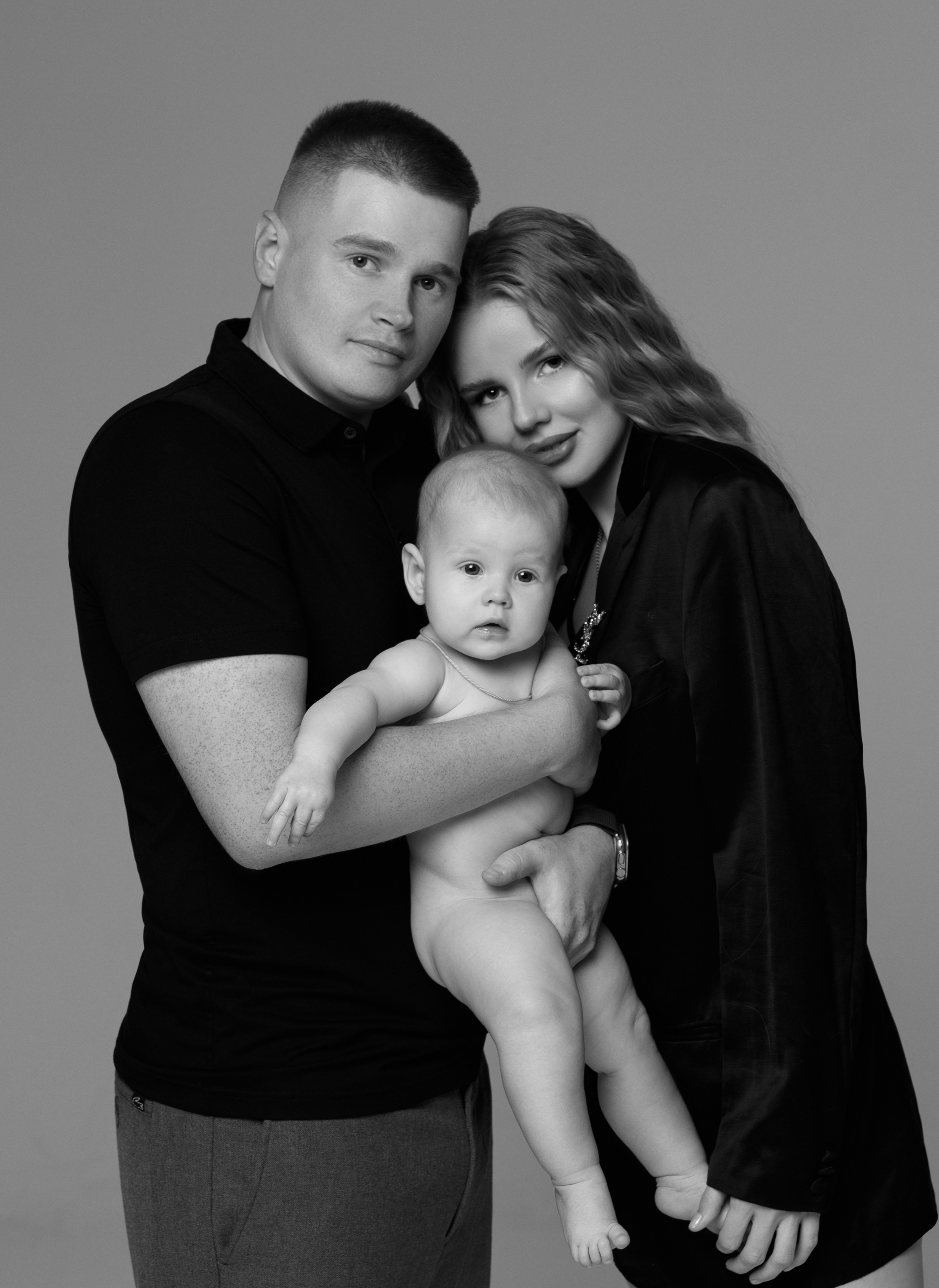 Оля, Виталий и Оливия. Фотограф Нижний Новгород Кристина Швецова