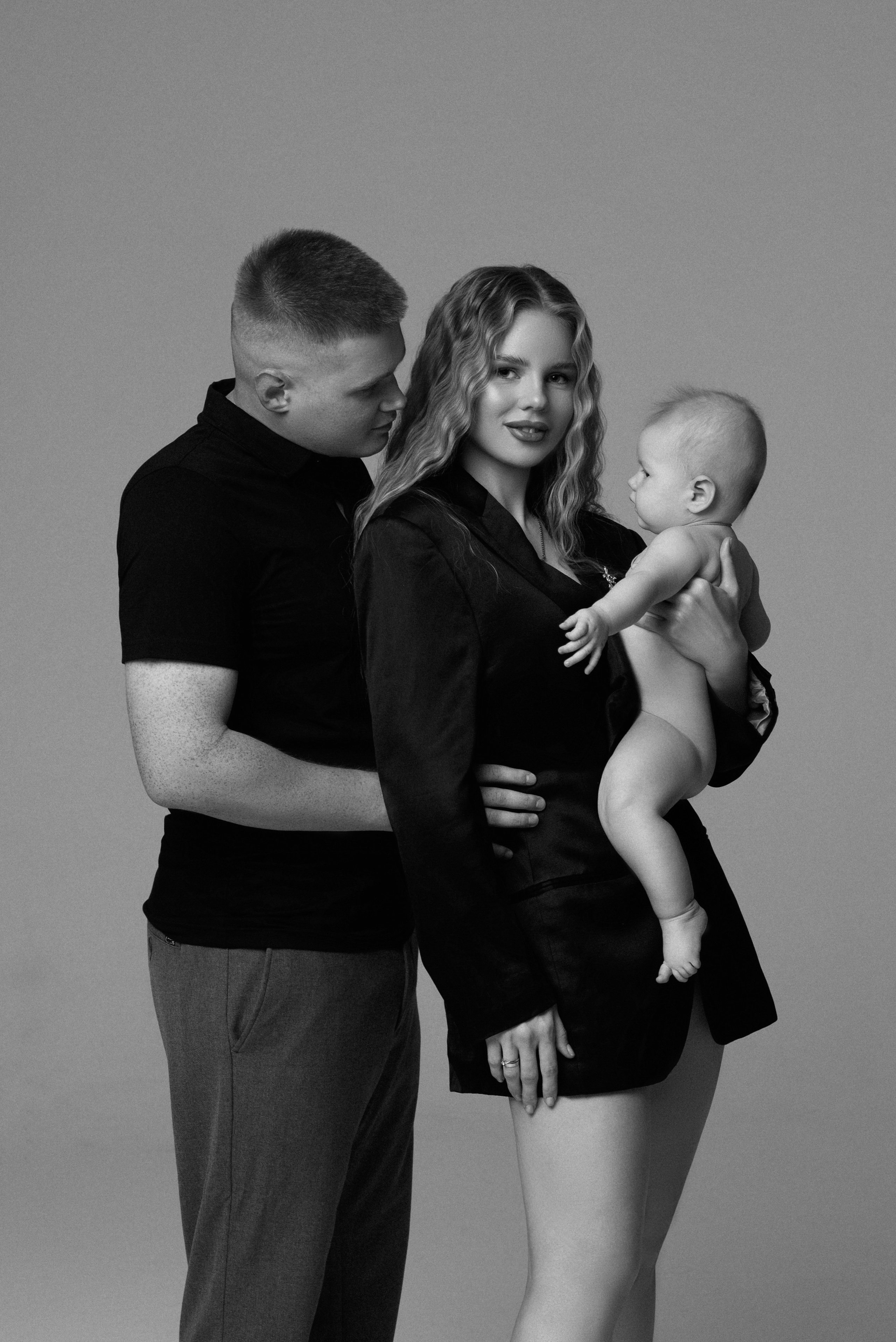Оля, Виталий и Оливия. Фотограф Нижний Новгород Кристина Швецова