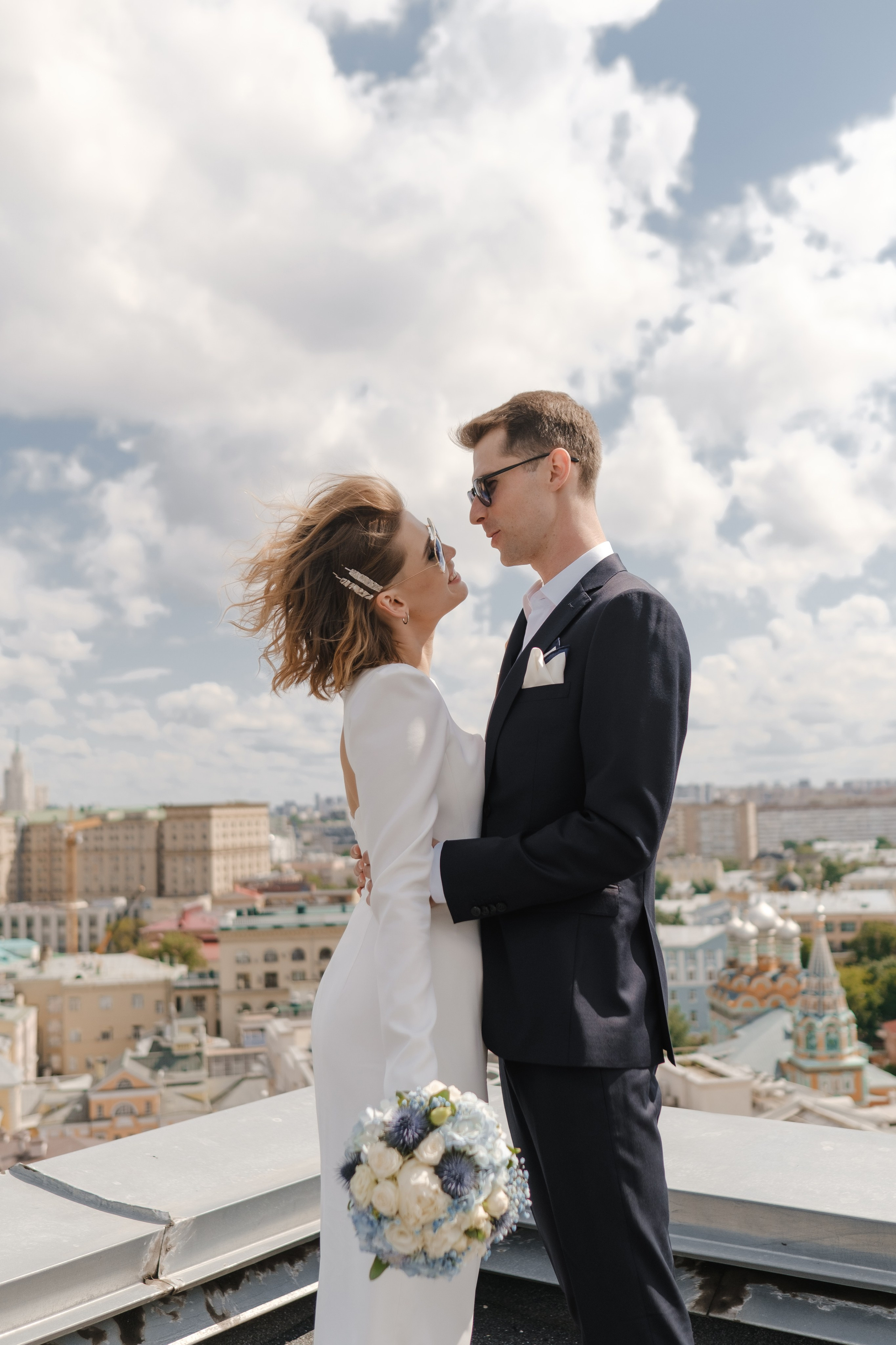 Стас и Юля Любовь на крыше. Свадебный и семейный фотограф Ксения Ржевская (Митрохина)