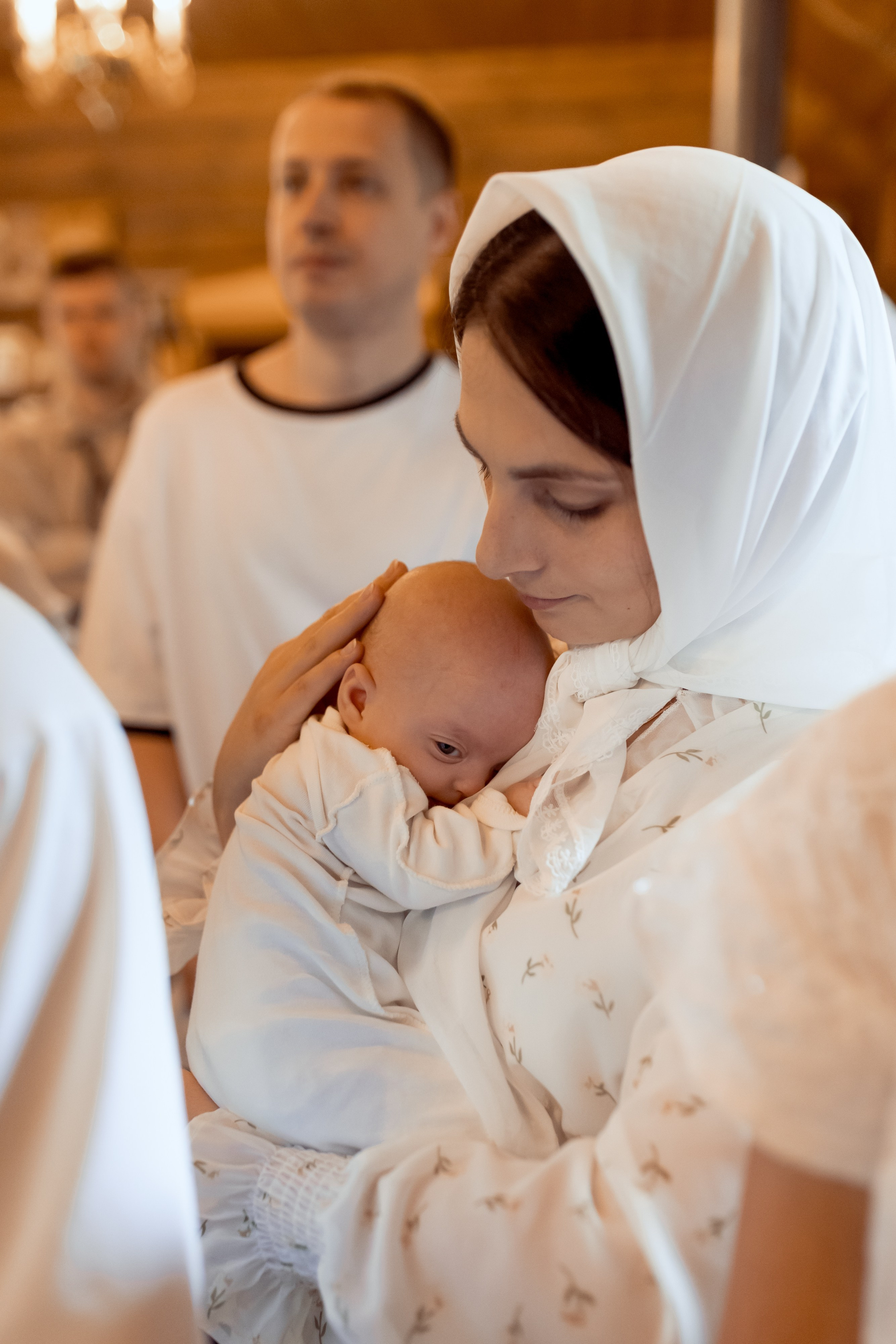 Крещение в Храме святых Новомучеников и Исповедников Российских. Фотограф Валерия Горбунова Подольск Бутово Видное Щербинка