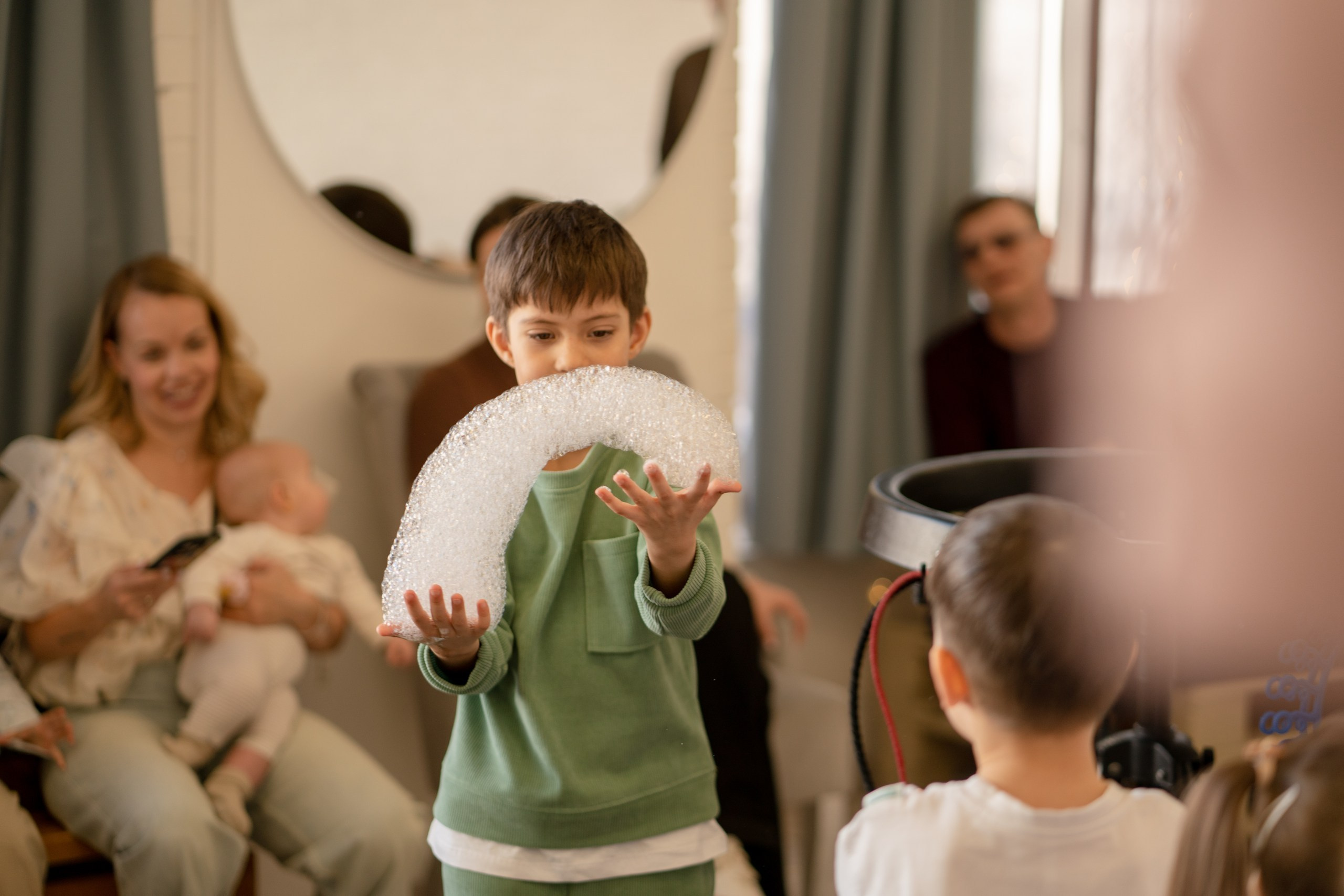 Кире 1 годик. Семейный фотограф в Москве Лилия Лебедева