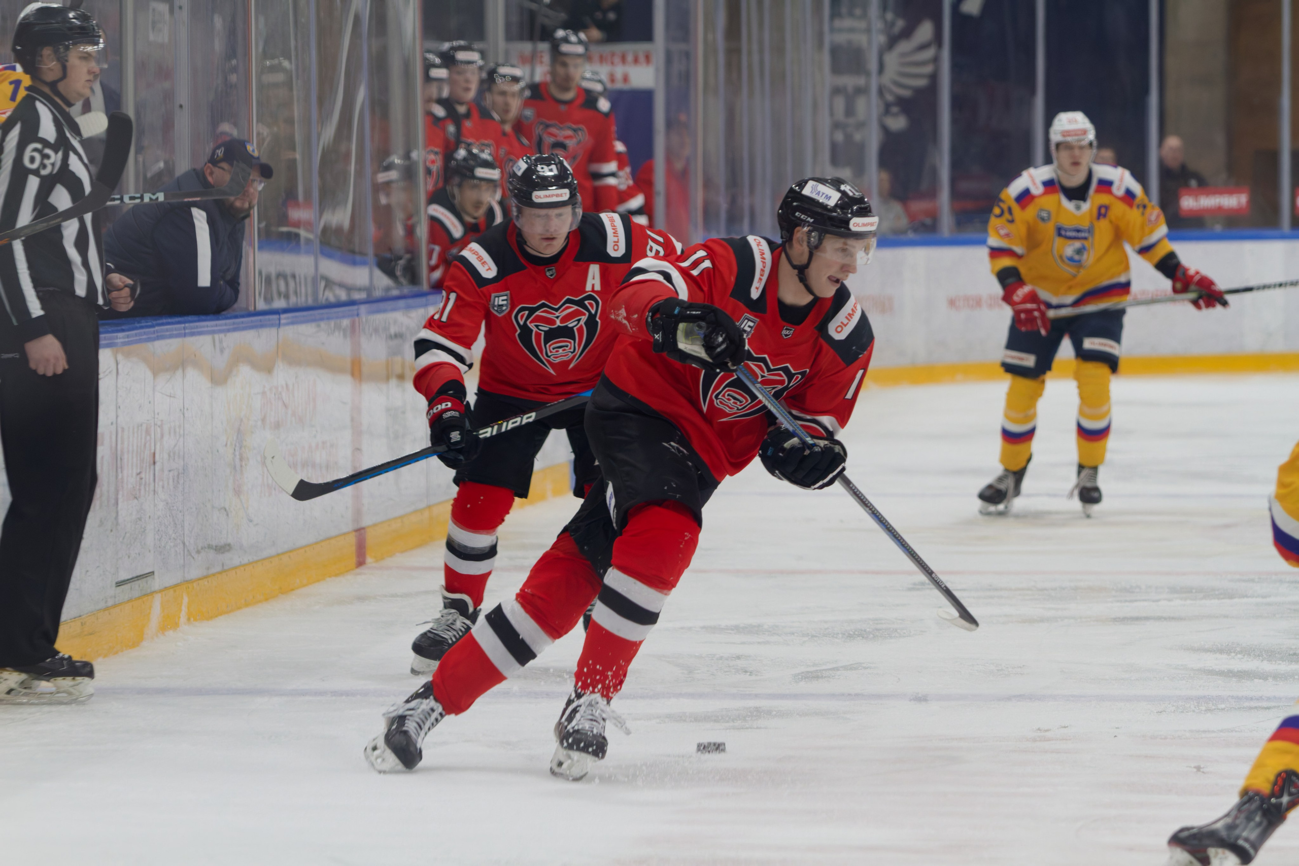 Хоккей. Молот-Химик 12.02.2025. Репортажный и спортивный фотограф в г. Пермь Зильберг Павел