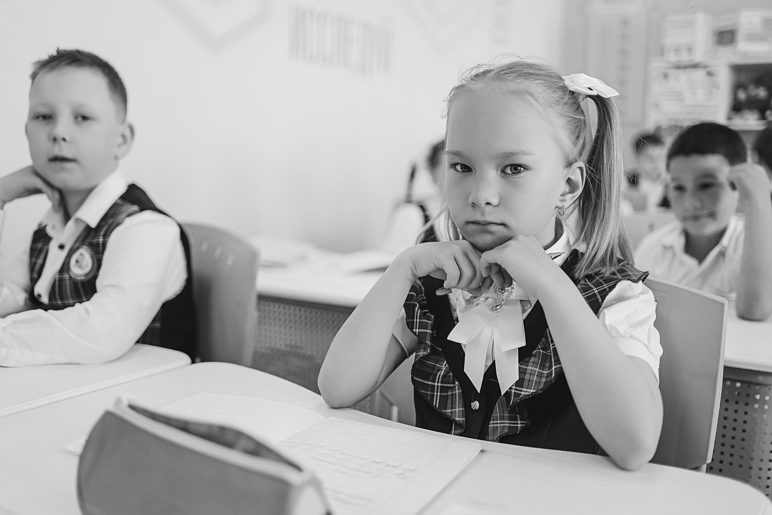 Один день в школе 1 класс. Семейный фотограф Тюмень, фотограф на роды Салмина Мария