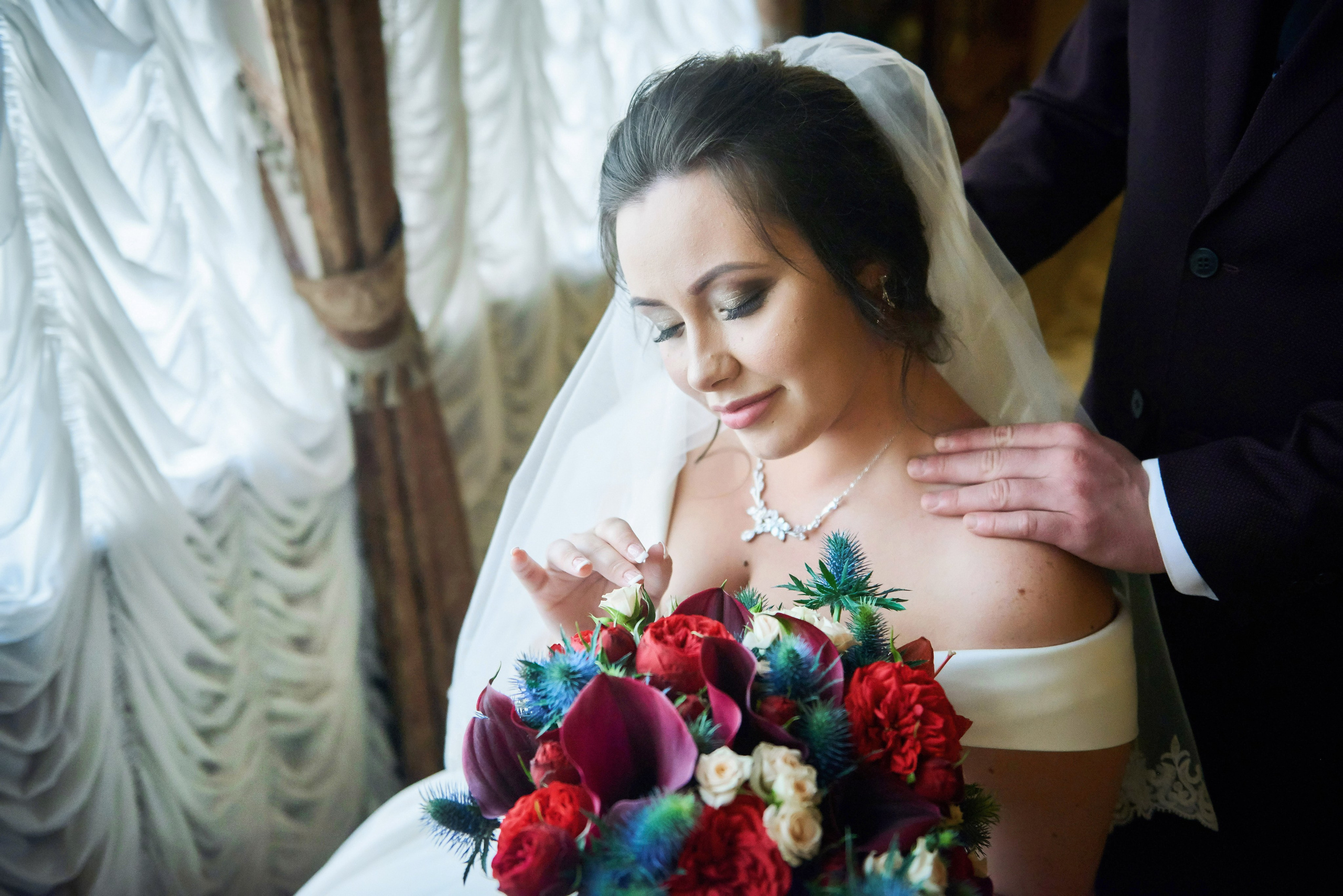 Ангелина и Сергей (фотосессия в осеннем Пушкине). Портретный, семейный и свадебный фотограф в Санкт-Петербурге и в Пушкине Ширяев Денис