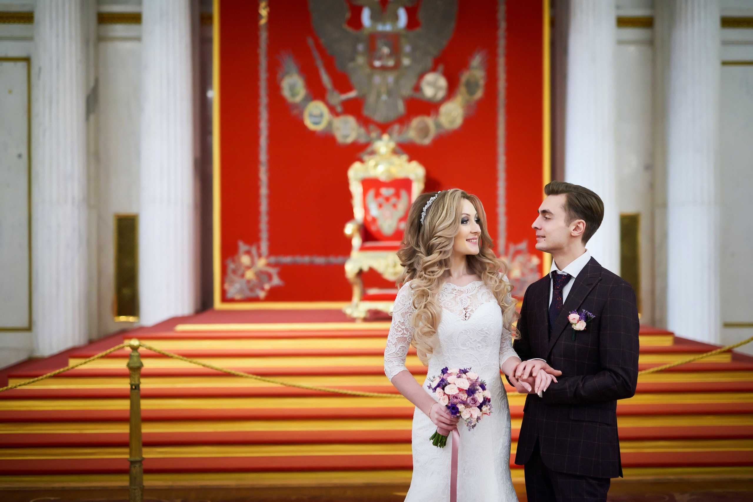 Илона и Андрей (фотосессия в ночном Эрмитаже). Портретный, семейный и свадебный фотограф в Санкт-Петербурге и в Пушкине Ширяев Денис