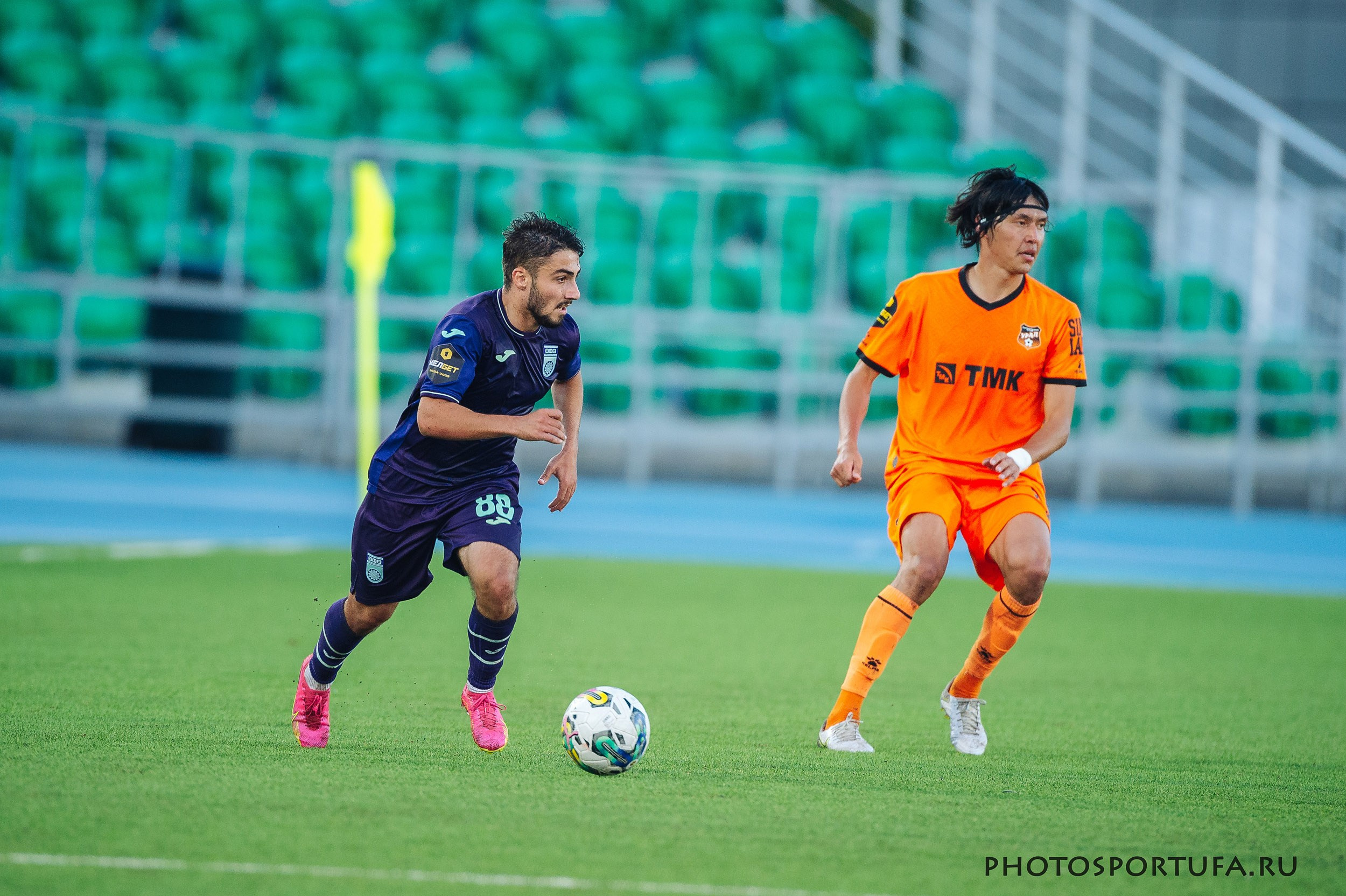 Россия — МЕЛБЕТ — Первая Лига. 5-й тур • 12 августа 2024, Уфа • ФК У. Спортивный фотограф в Уфе Евгений Буров