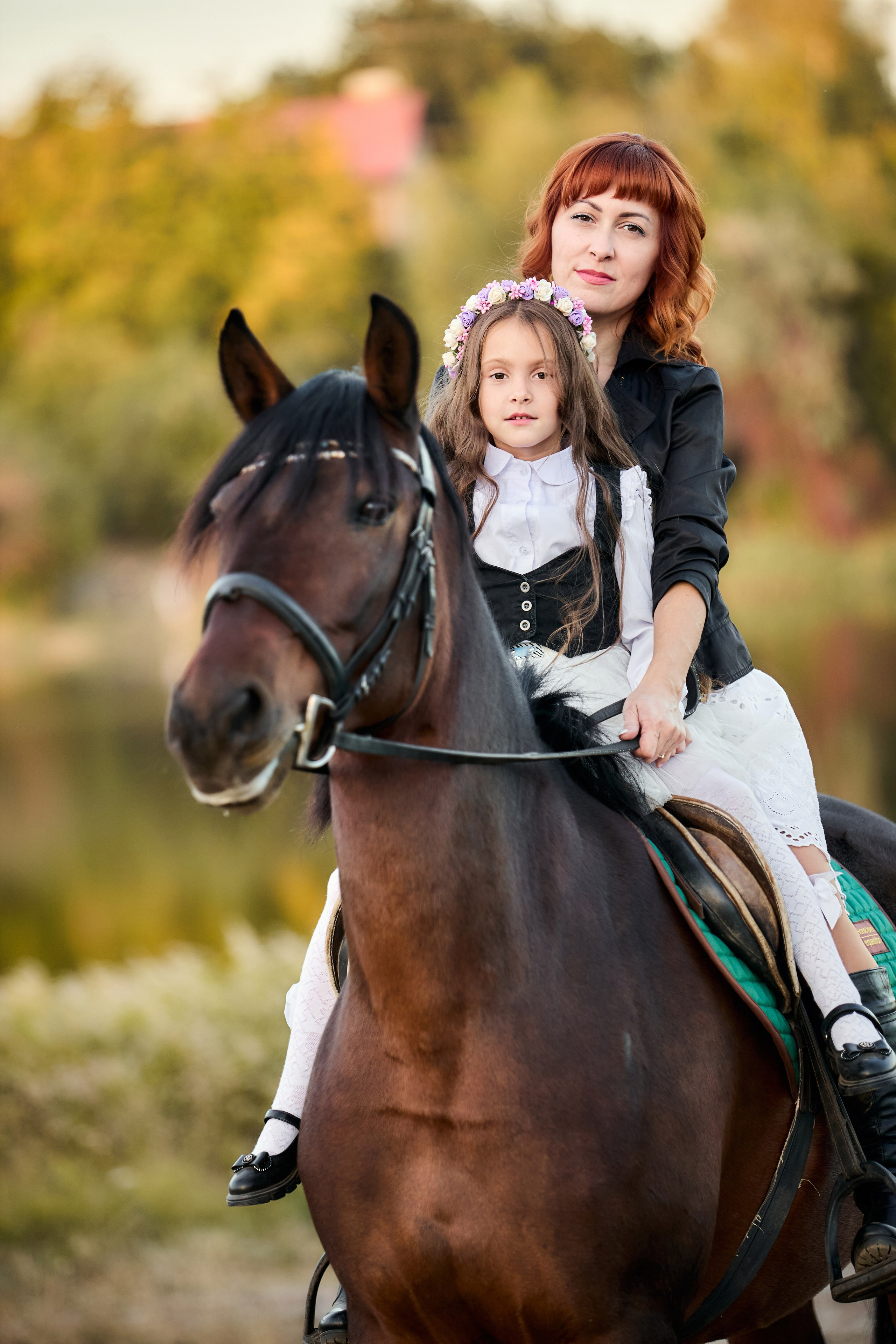 С ЛОШАДКОЙ. Фотограф Татаринов Андрей (Донецк / Макеевка)