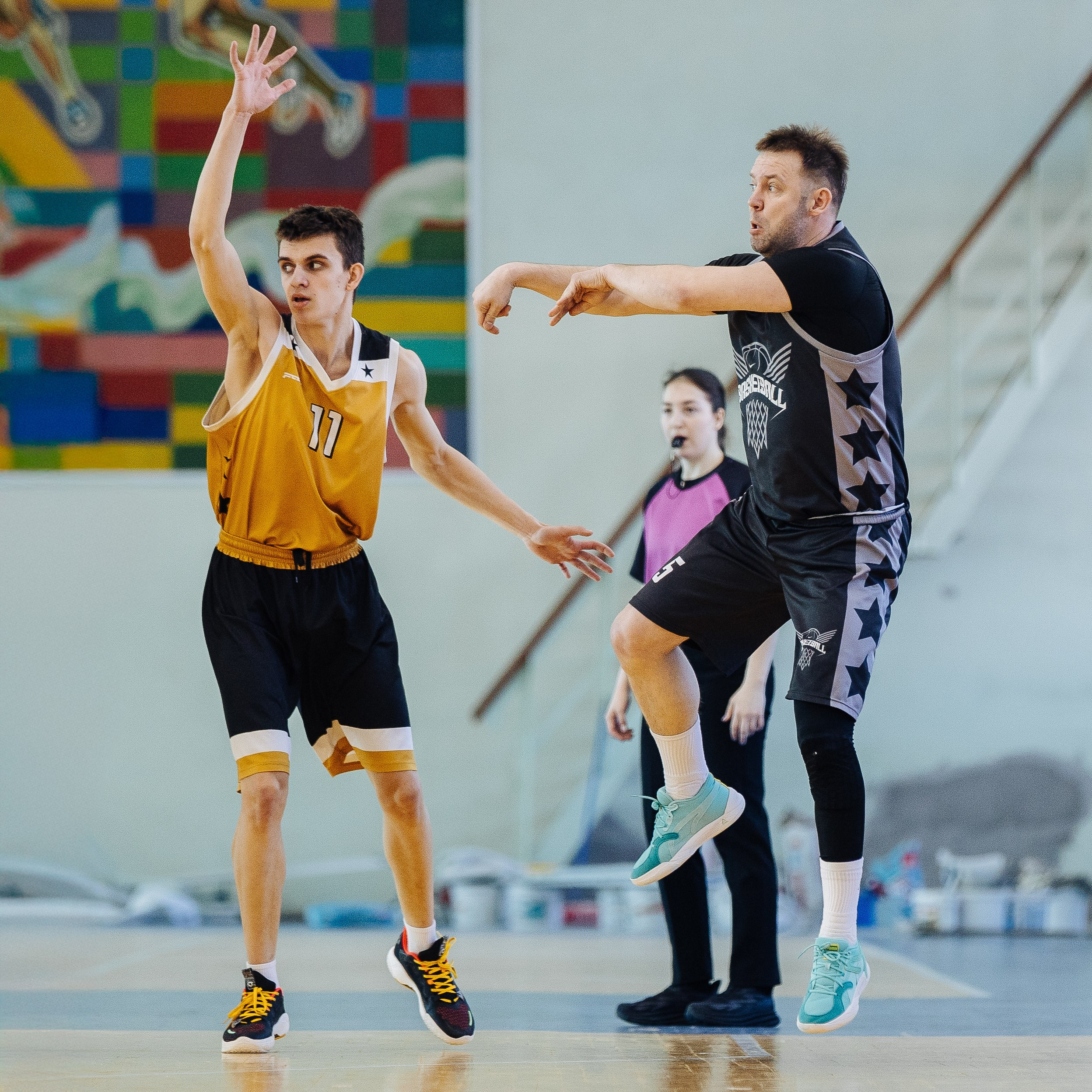 Любительский Чемпионат Магнитогорска по баскетболу // 09.02.25. Денис Прохоров Фотограф в г. Магнитогорск