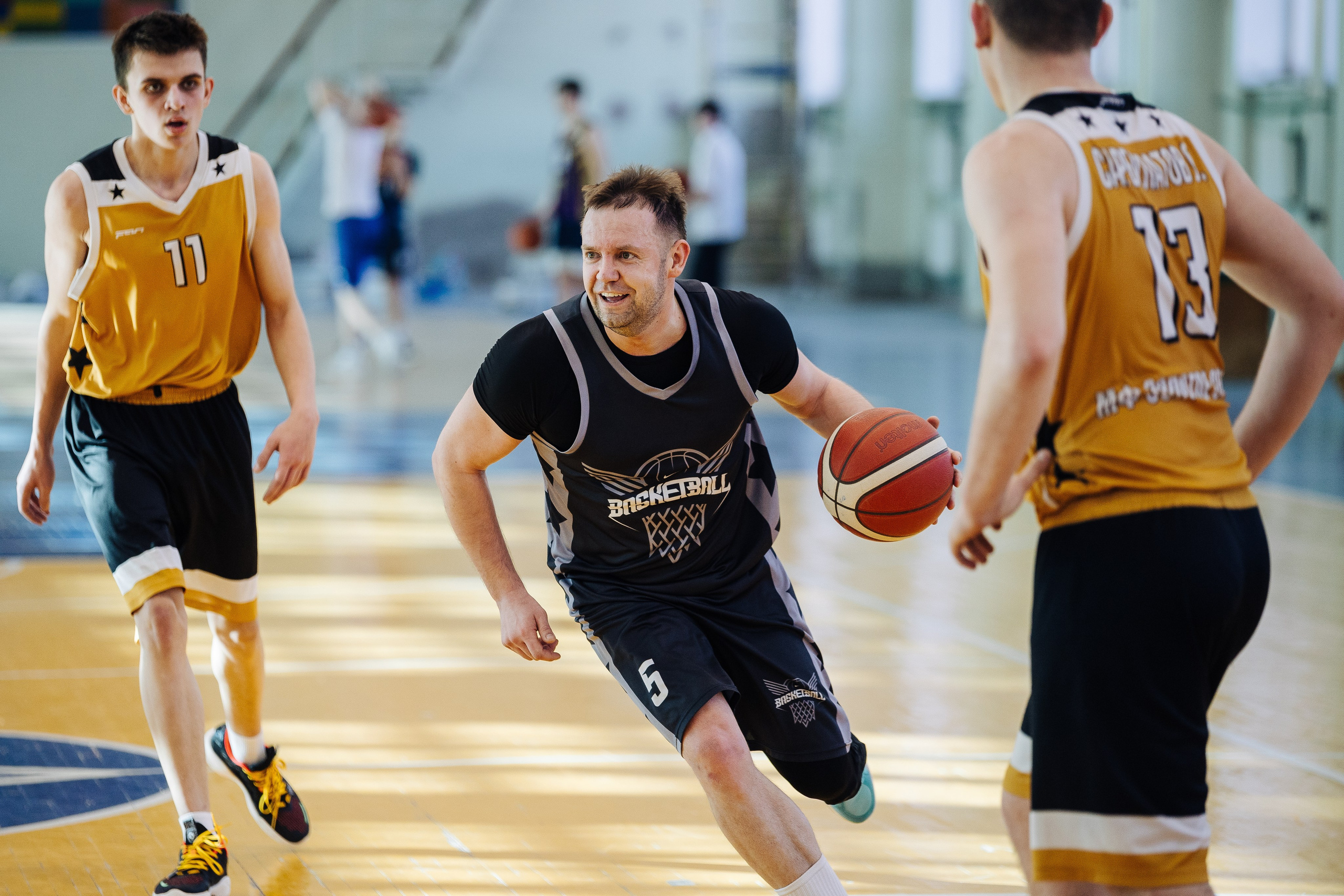 Любительский Чемпионат Магнитогорска по баскетболу // 09.02.25. Денис Прохоров Фотограф в г. Магнитогорск