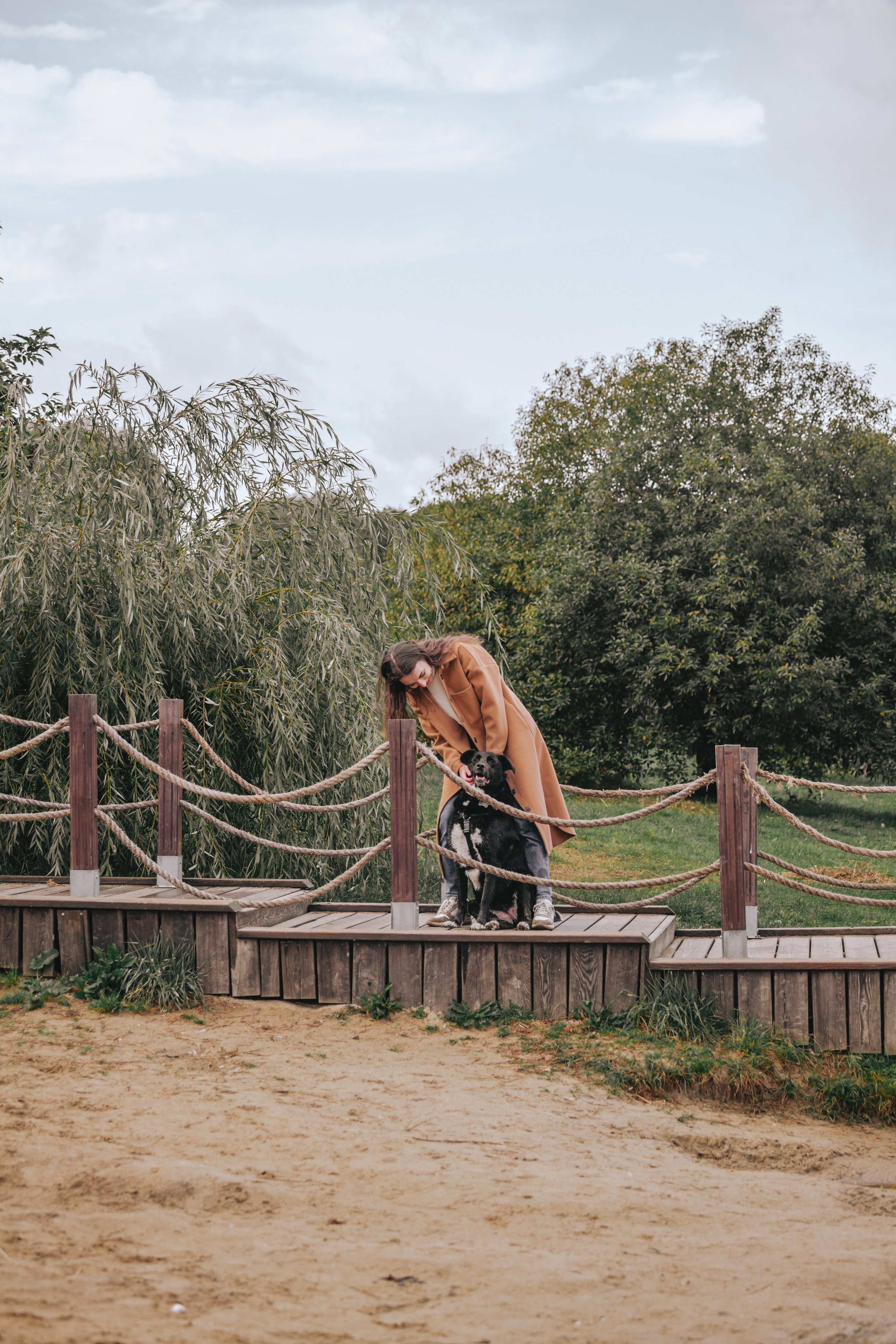 Юля и Фортуна. Фотограф-анималист Татьяна Степанова