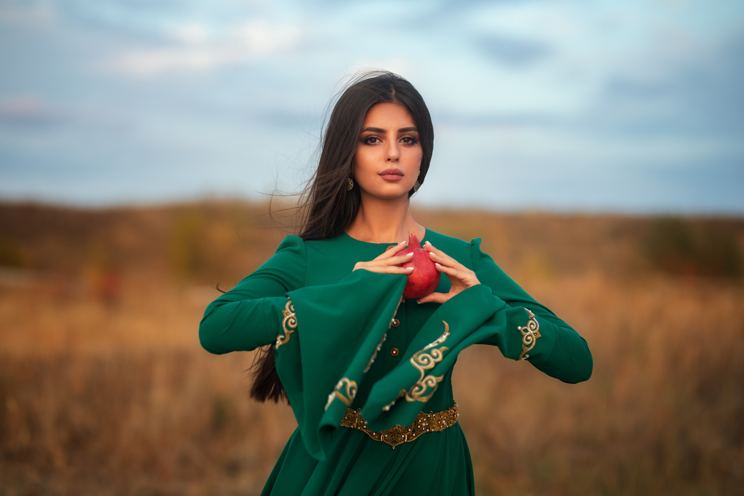 Вечерняя съемка с Джулией на природе в формате для «себя»