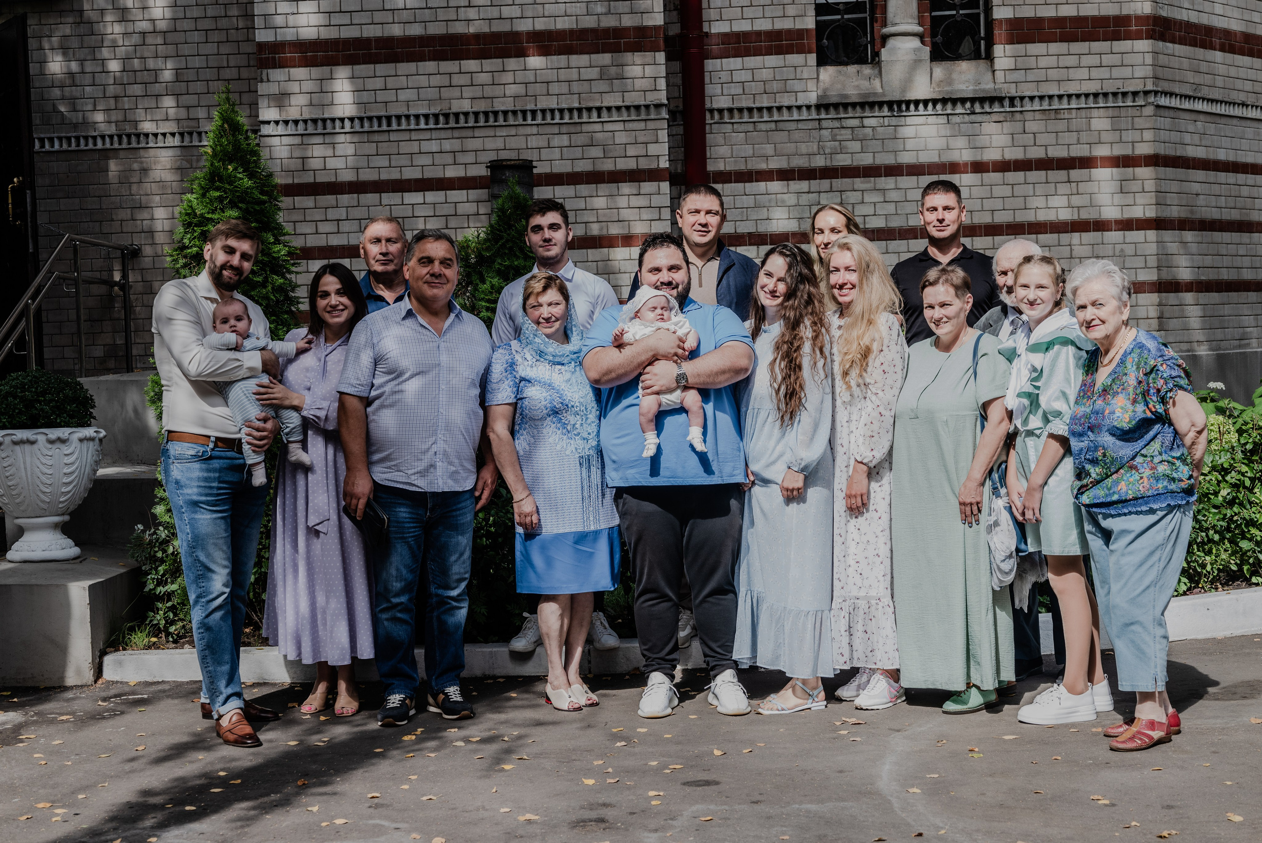 Крещение Анна. Семейный и детский фотограф Москва