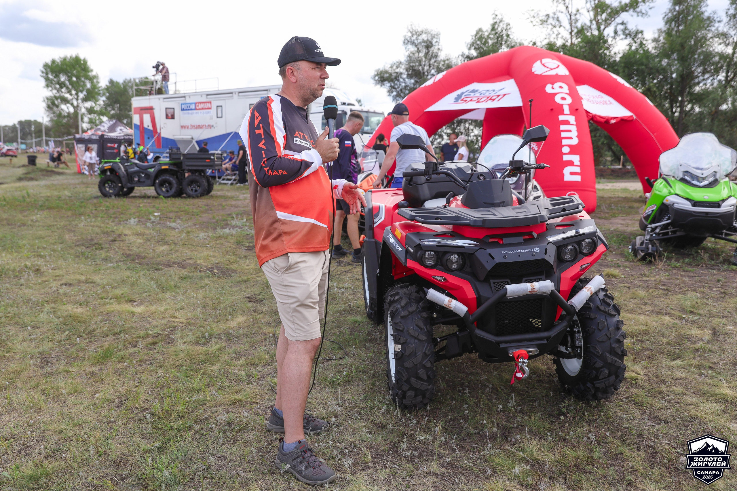 Заезды «МИНИ ДЕТИ» и «МАКСИ ДЕТИ». Кубок России по гонкам с водными препятствиями на квадроциклах «Золото Жигулей 2025». Спортивный фотограф в Самаре