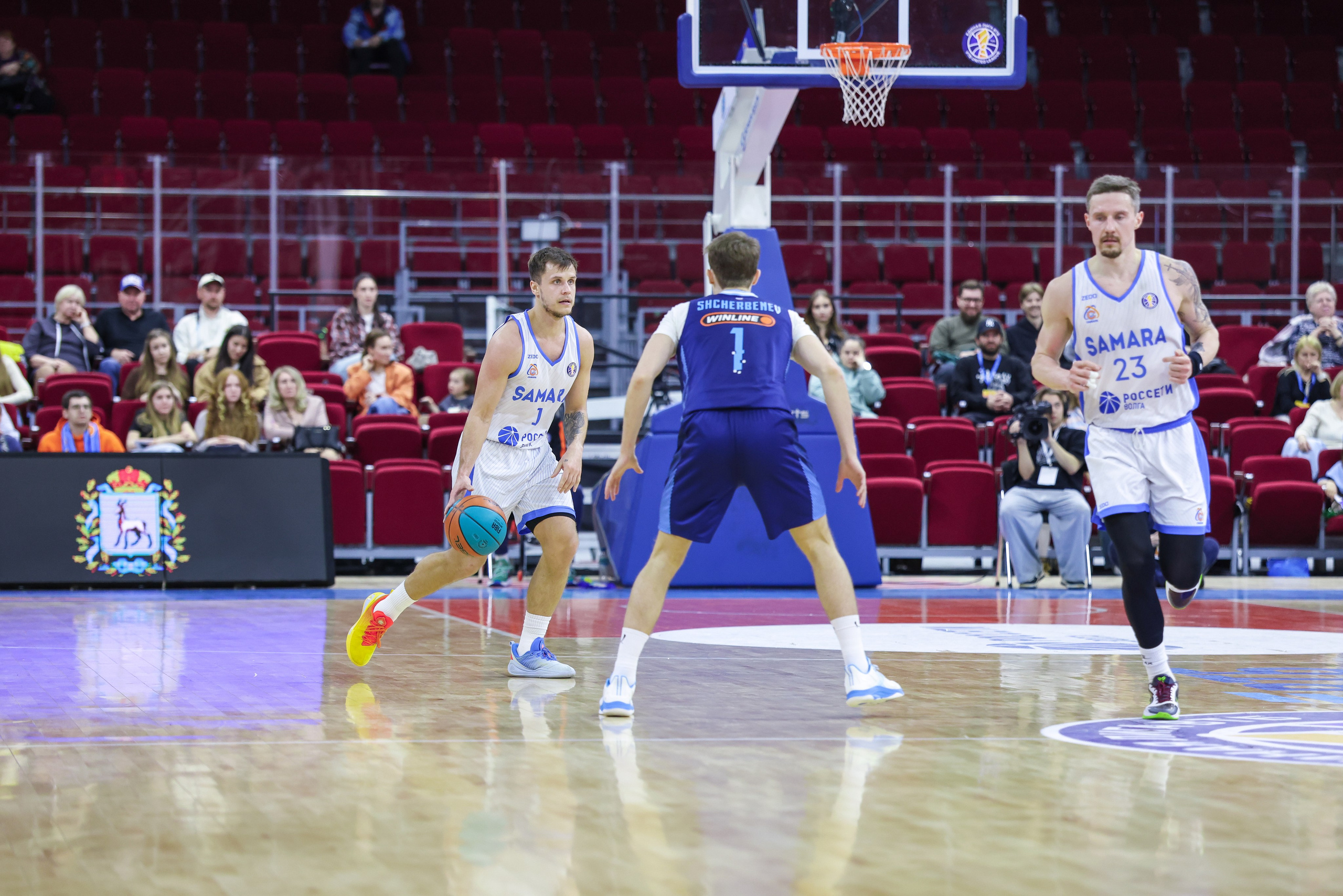 Баскетбол. Самара — Зенит. Единая лига ВТБ. Спортивный фотограф в Самаре