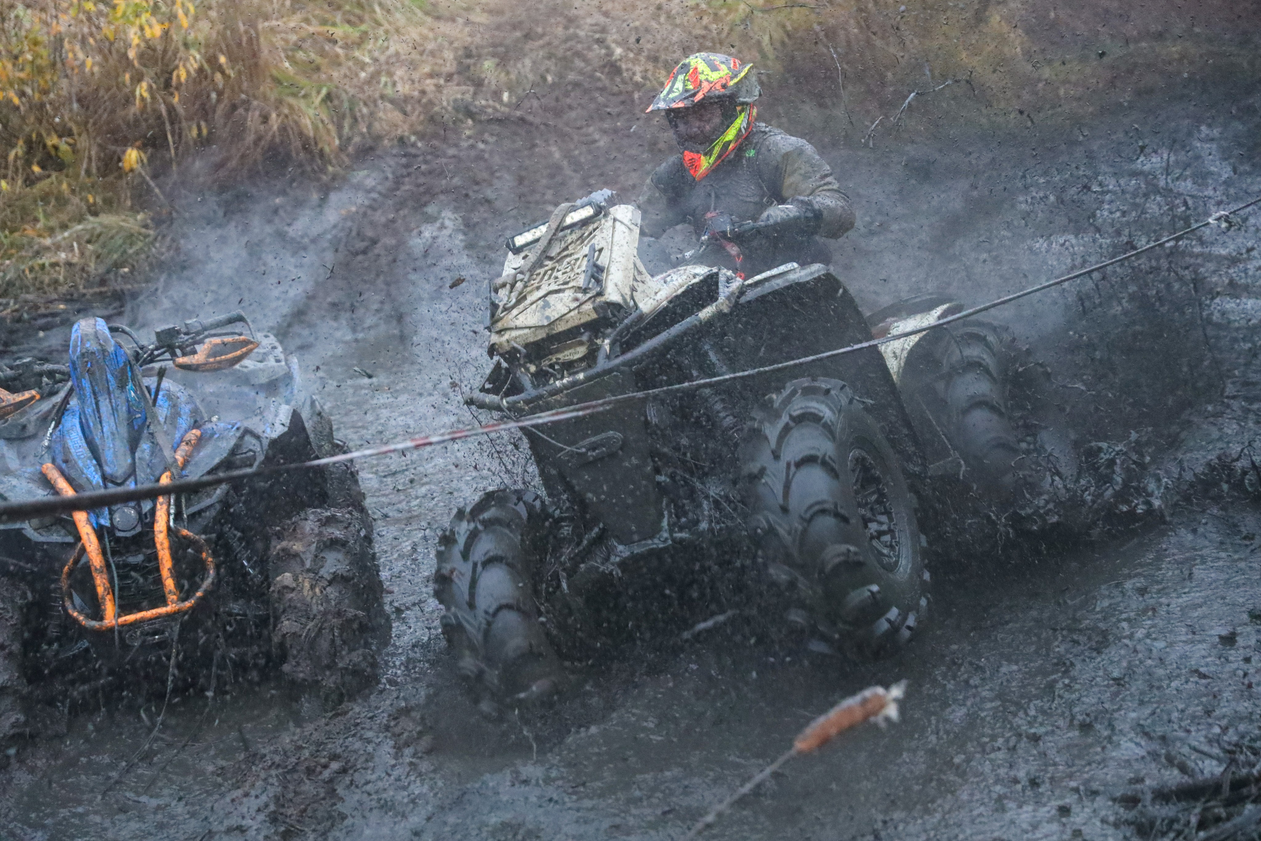 Гонки на квадроциклах Грязевое кольцо. Спортивный фотограф в Самаре