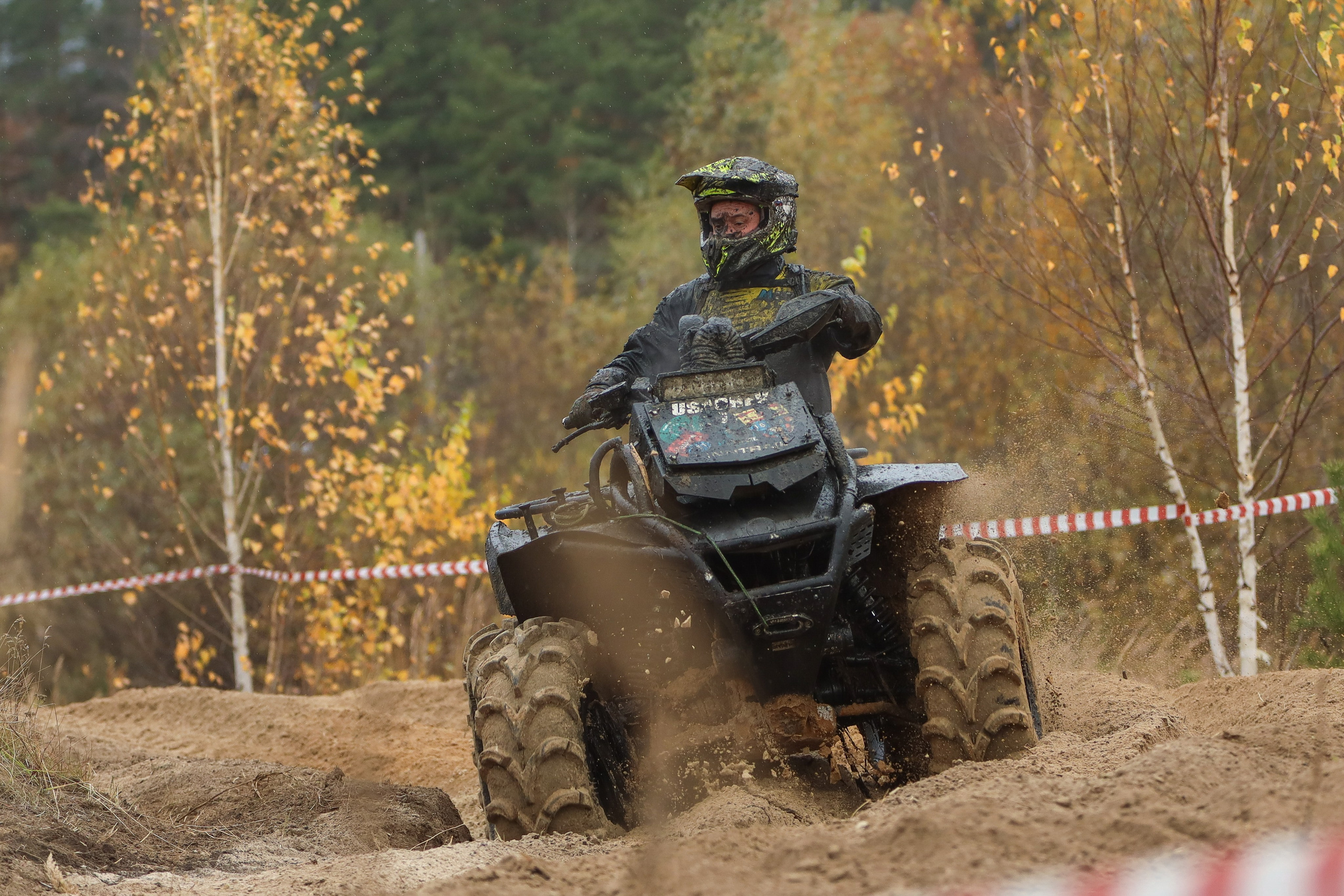 Гонки на квадроциклах Грязевое кольцо. Спортивный фотограф в Самаре