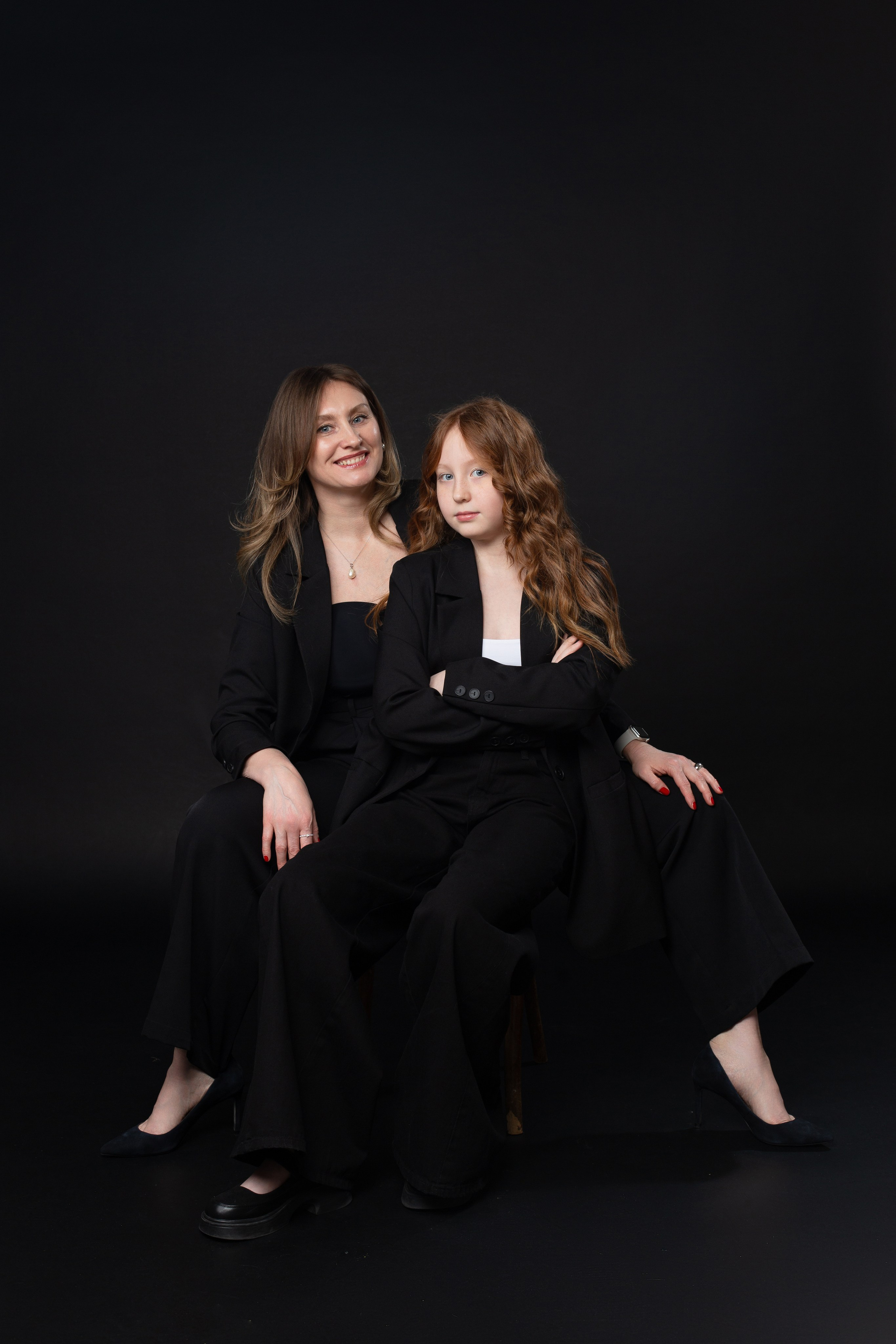 Фотосессия мама и дочка