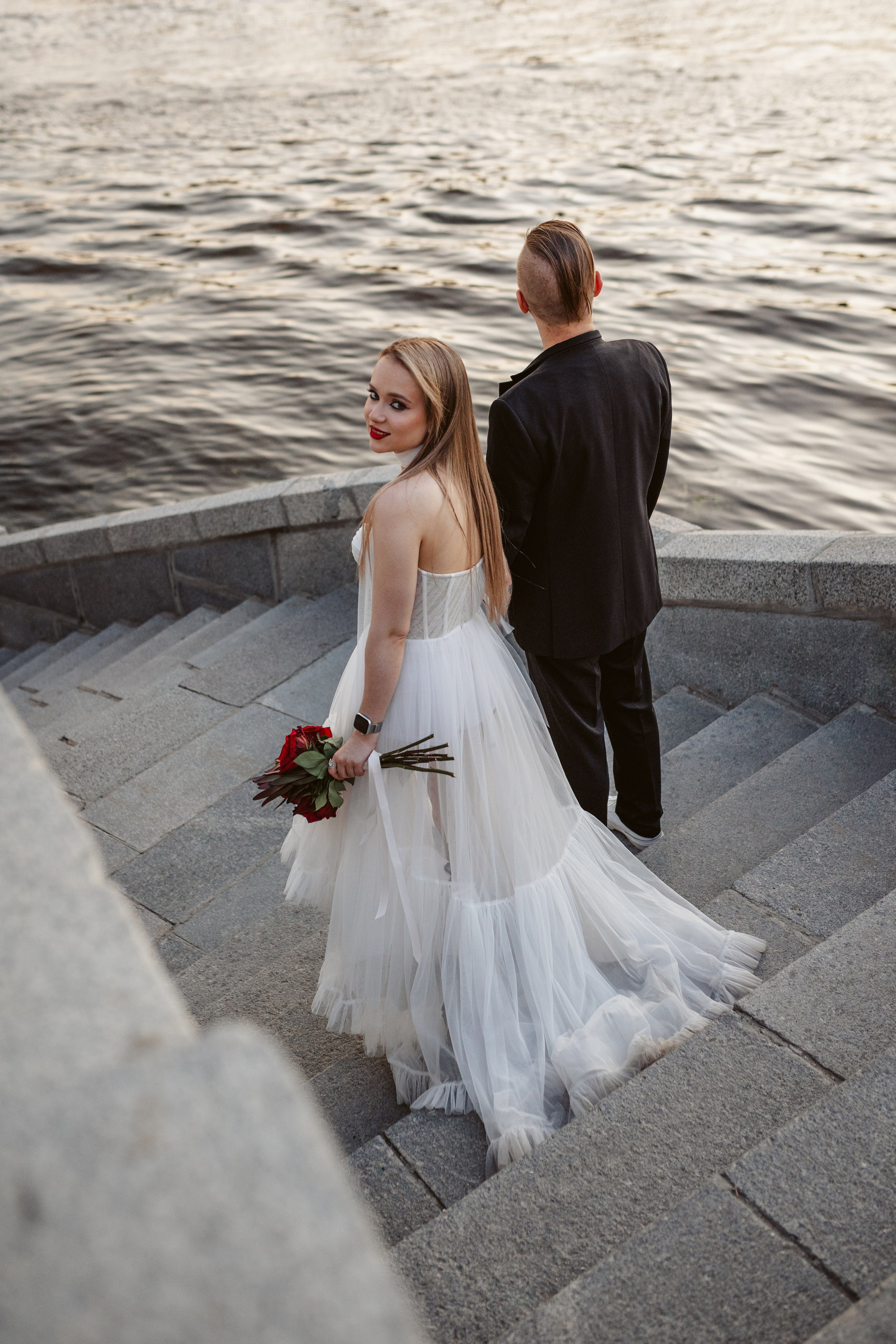 Арбат и набережная. Свадебный фотограф Курзина Ольга | Москва