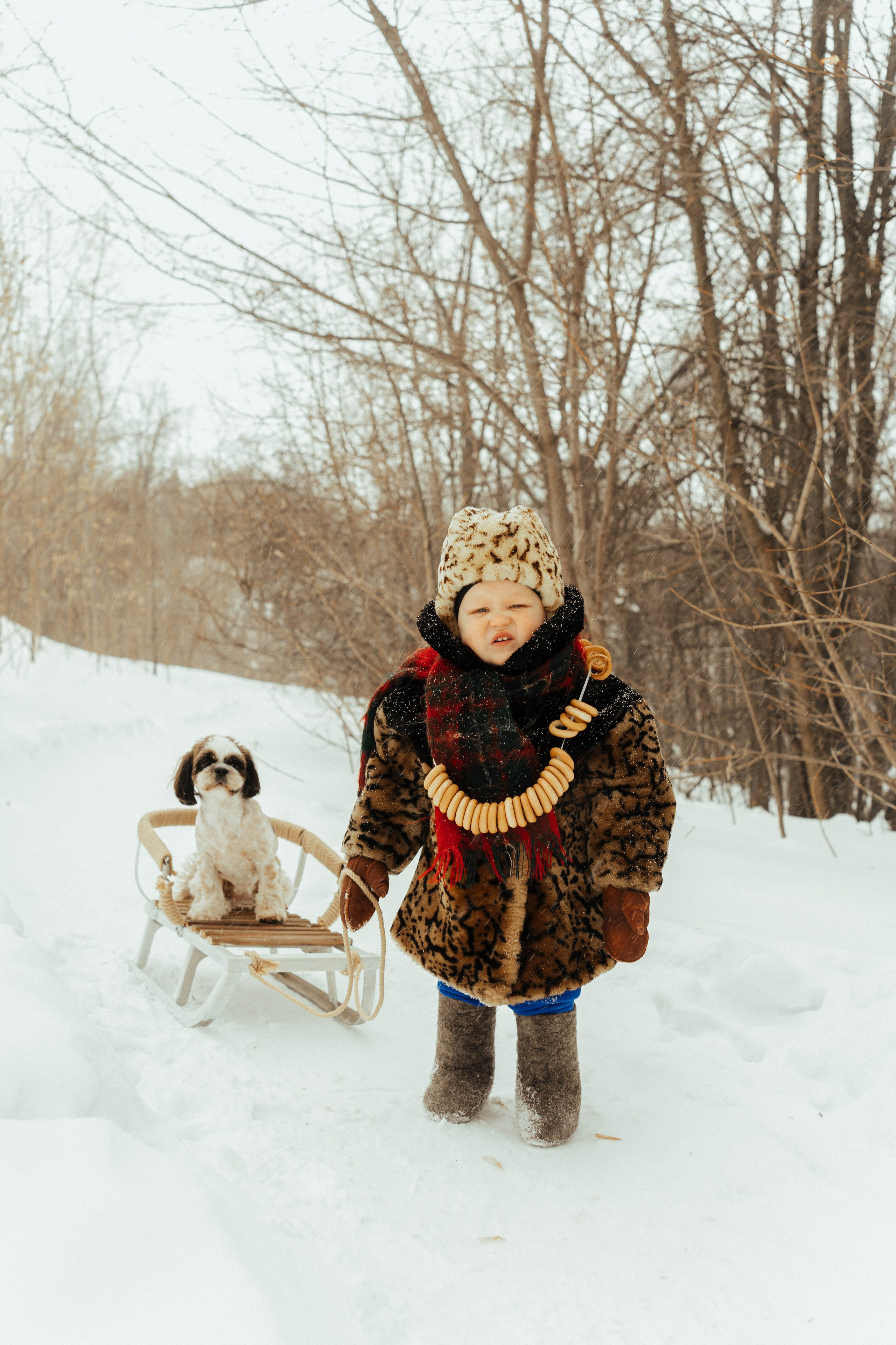 Фотопроект «Зимний лес». Семейный и детский фотограф новорожденных Ульяновск