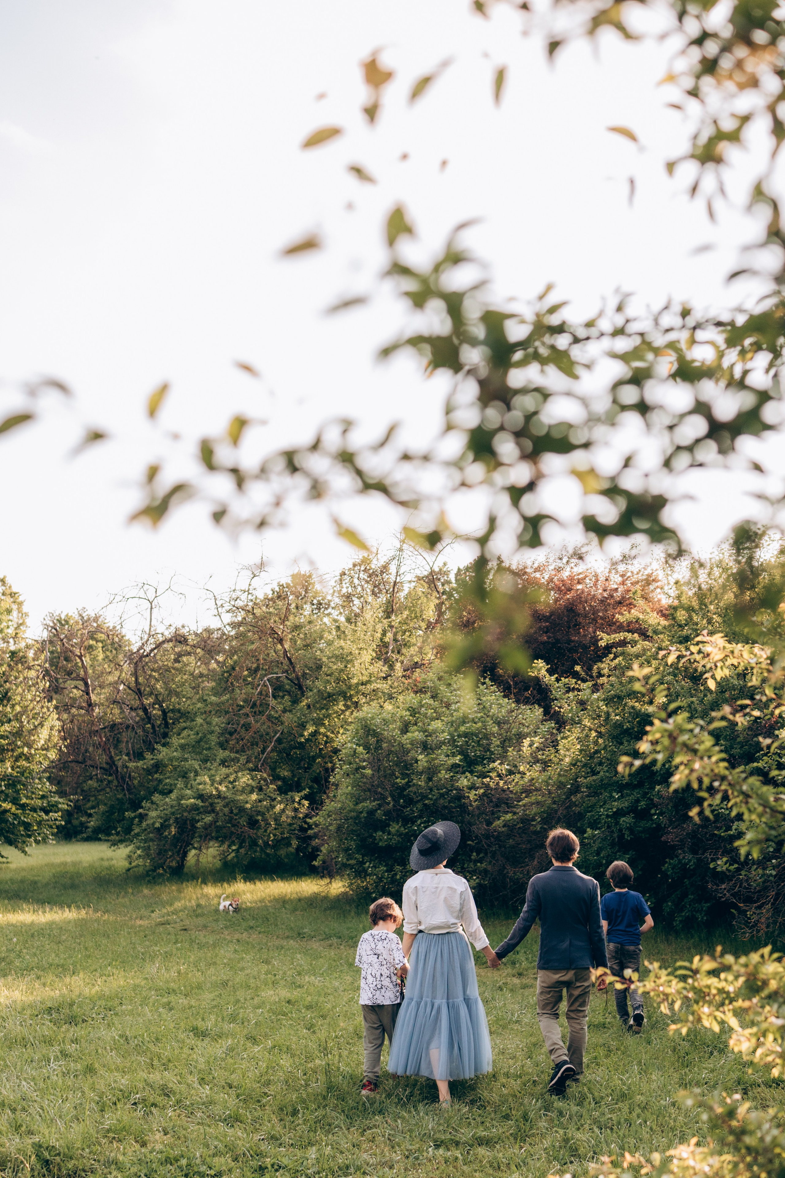 Семейная прогулка в парке. Семейный фотограф Наталия Демченко, Краснодар