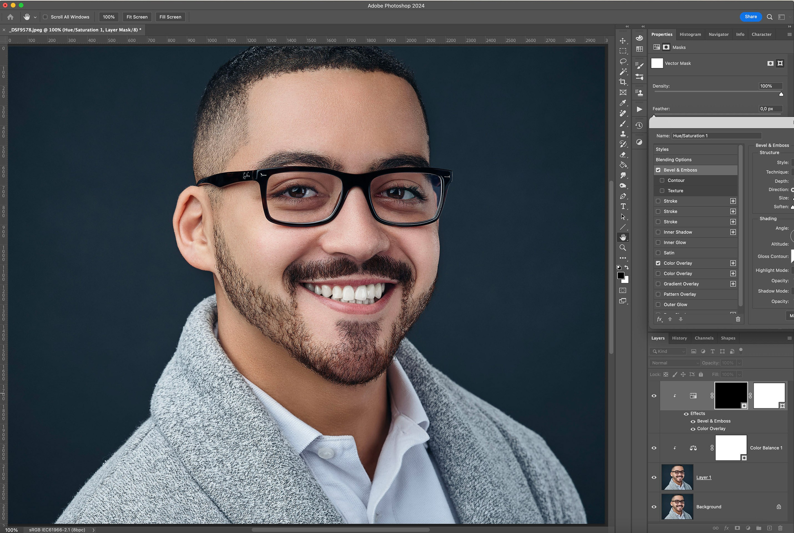 Headshot Retouching Services by ©ColorifyRetouch. AI Photo Retoucher and Image Restorer Zhanna Ognivo