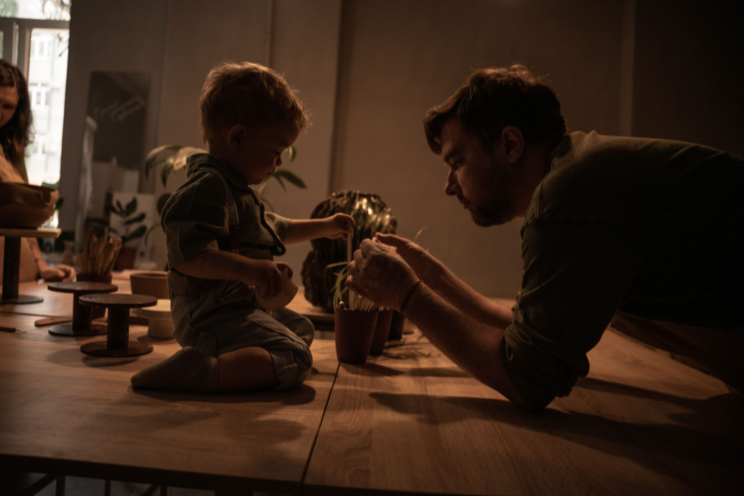 В гончарной. Семейный фотограф в Омске Александра Яровикова