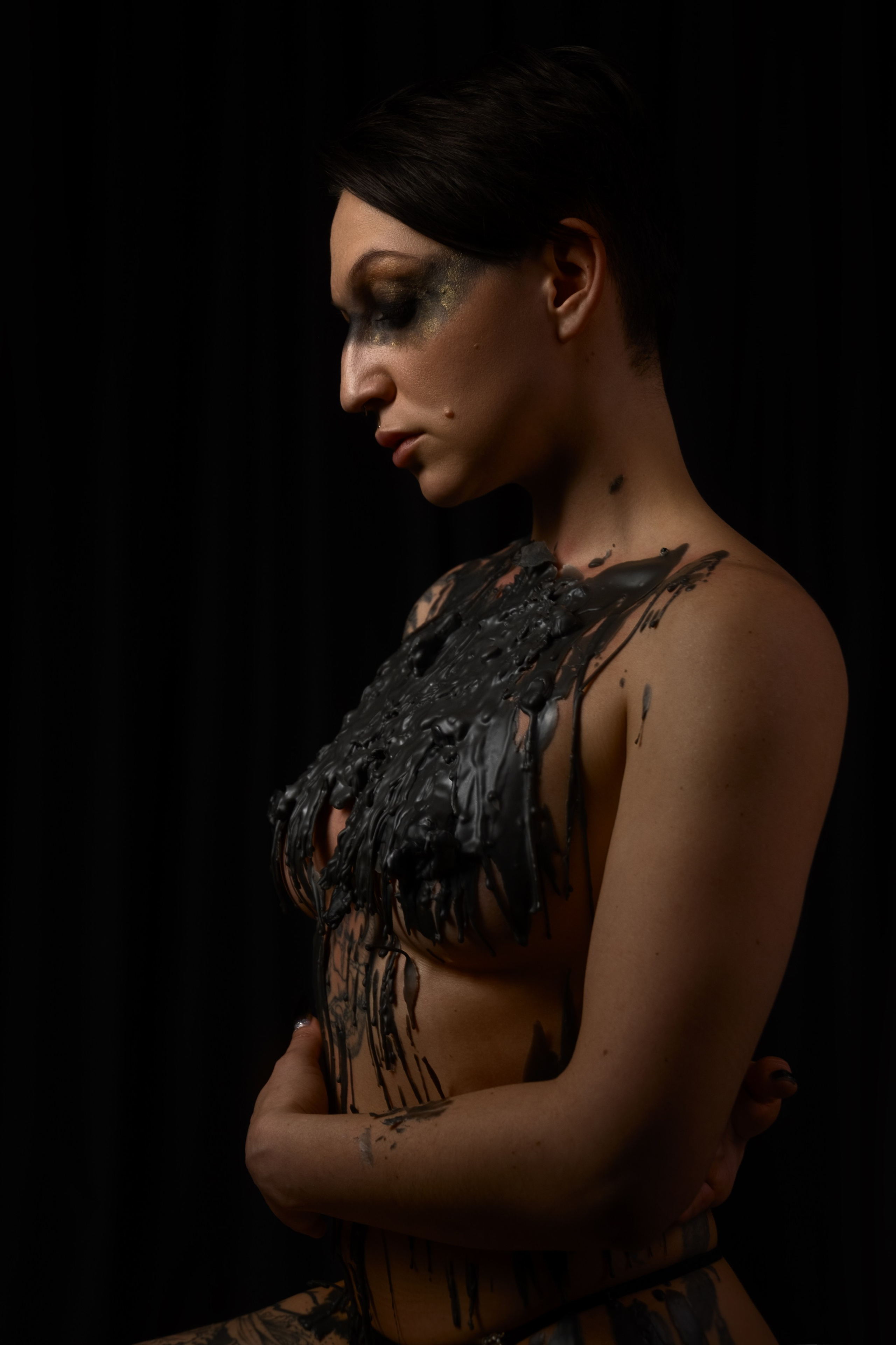 Алекса и воск. Фотограф Коробова Екатерина