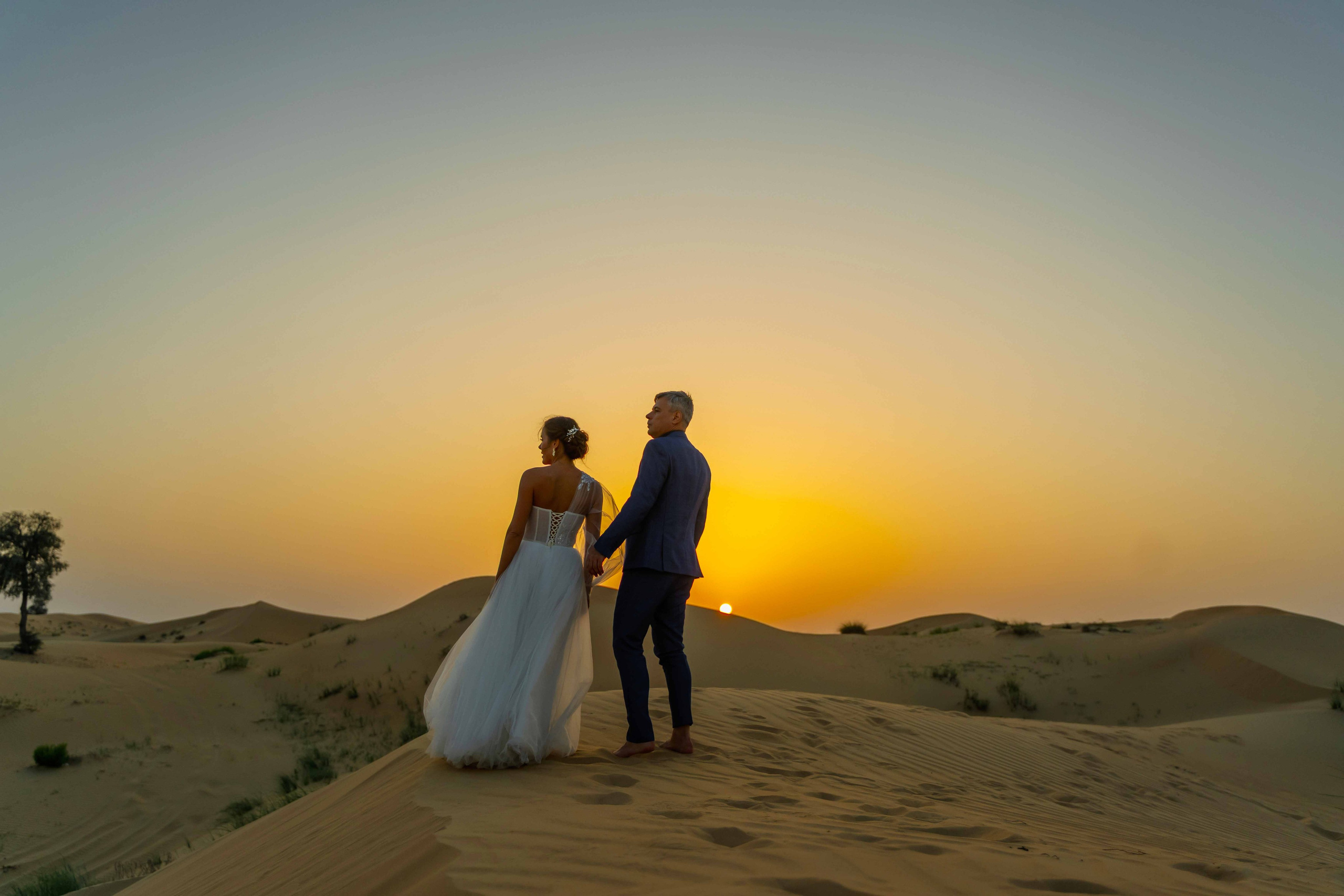 Свадебная фотосессия Олега и Кати на природе. Фотограф и видеограф в Москве и Абу Даби Мария Кулагина