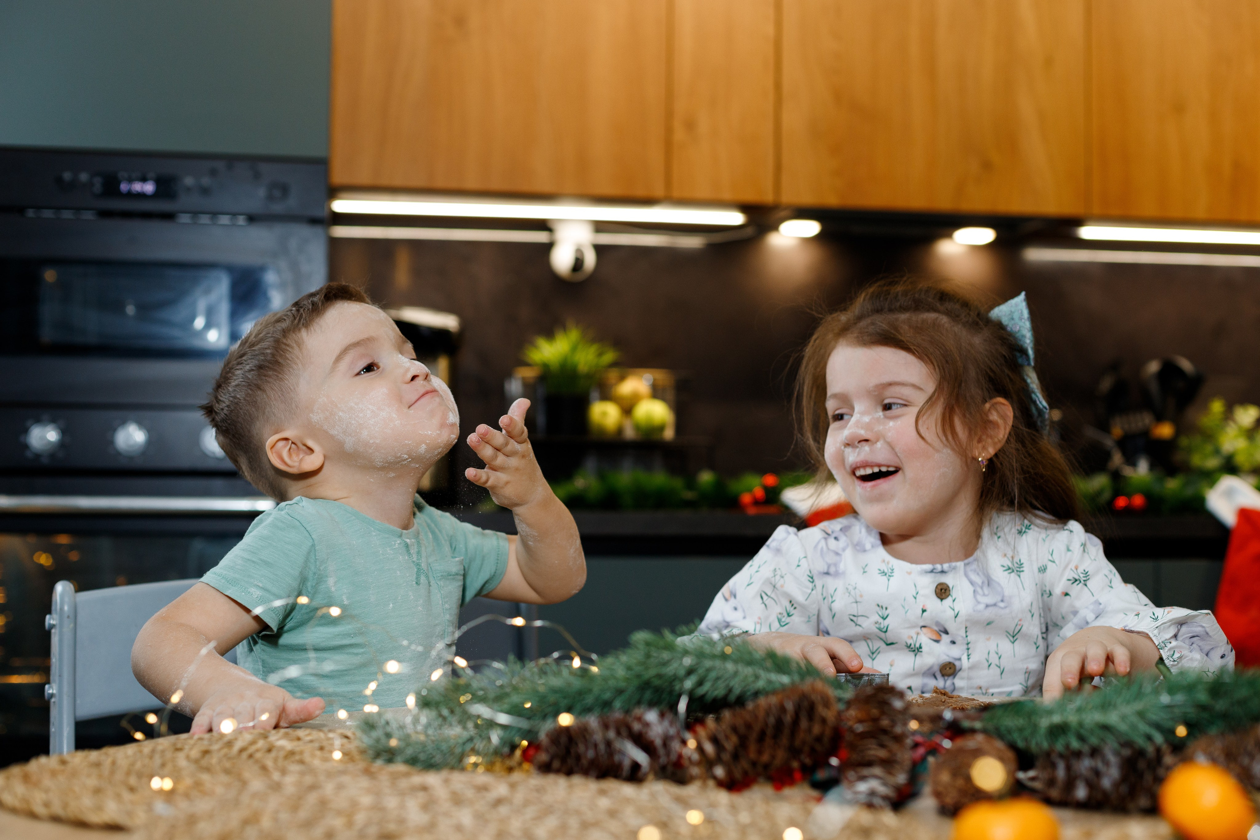 Предновогодняя домашняя фотосессия. Фотограф Александра Сыщенко