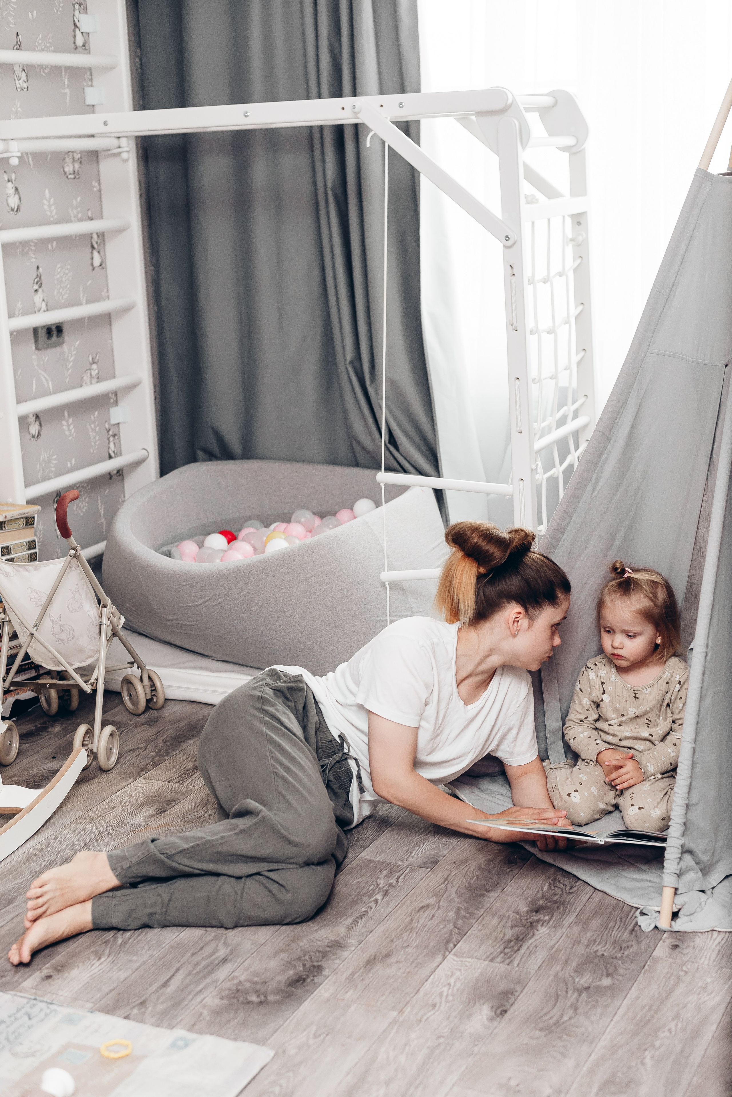 Троицкие Стася, Костя, Мира, Лев. Семейный и детский фотограф Иваново Ксения Азаренкова