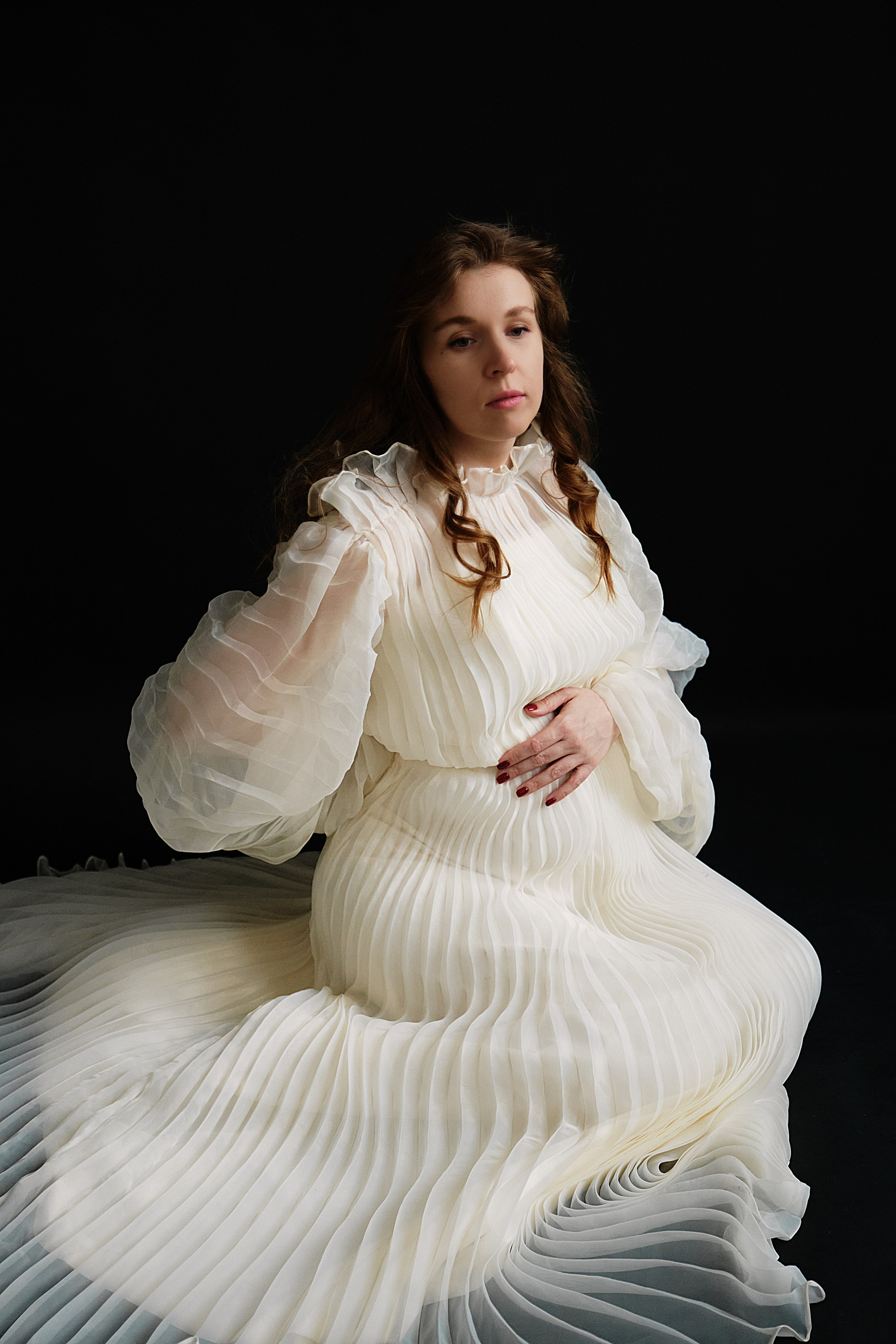 Беременная фототсессия Вероники. Фотограф в Санкт-Петербурге Мария Комолитдинова